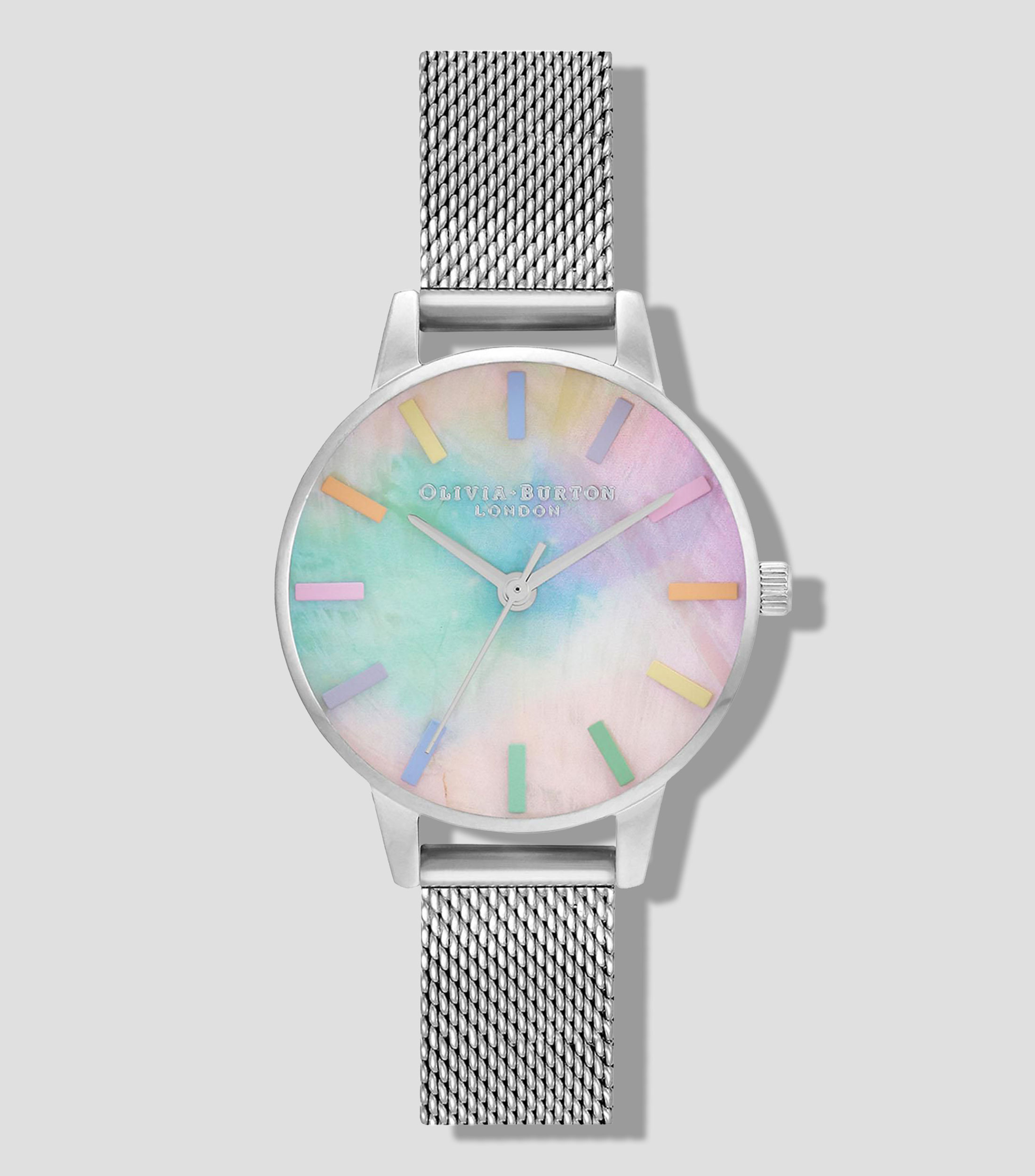 Reloj para Mujer Rainbow OB16RB26 Casual Plateado