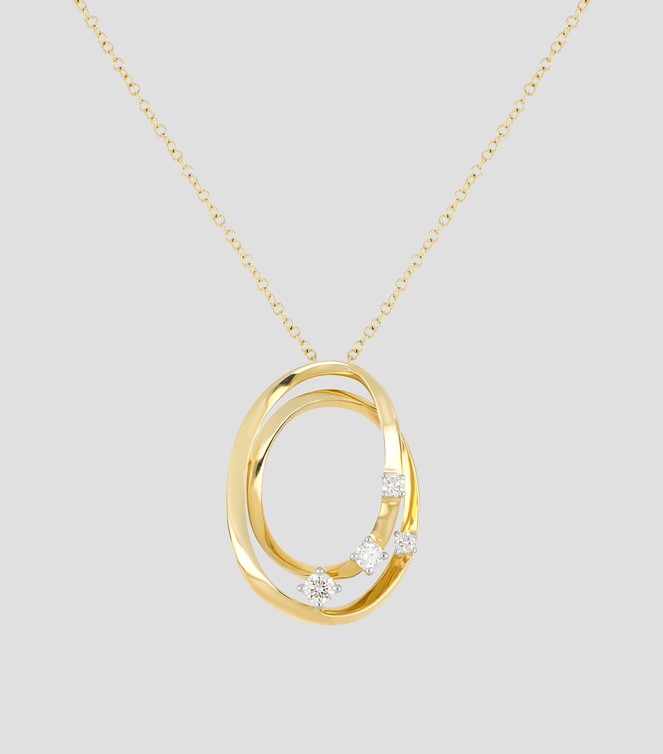 Gargantilla en Oro amarillo de 14 Kilates Mujer