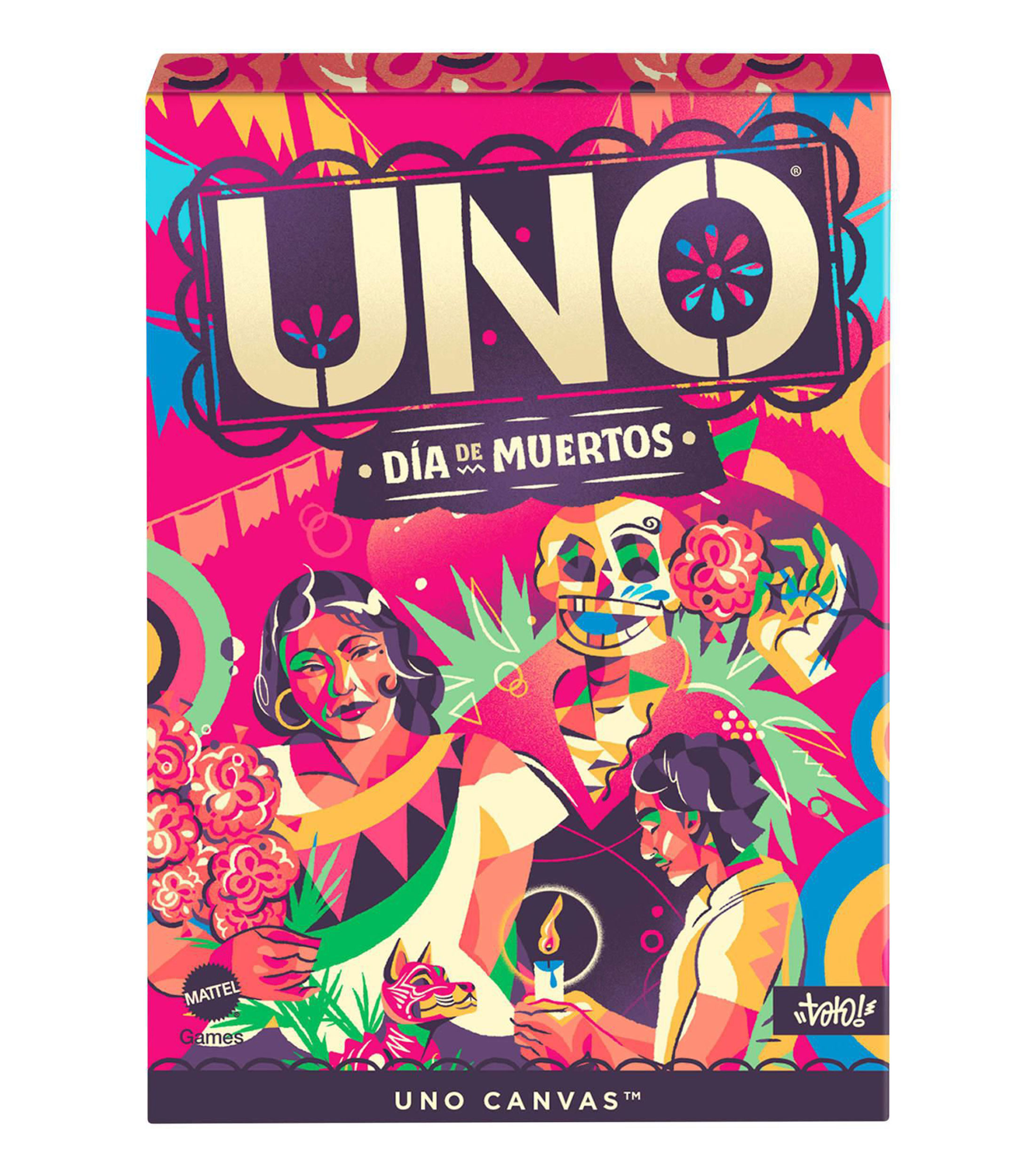 Juego de cartas UNO día de muertos