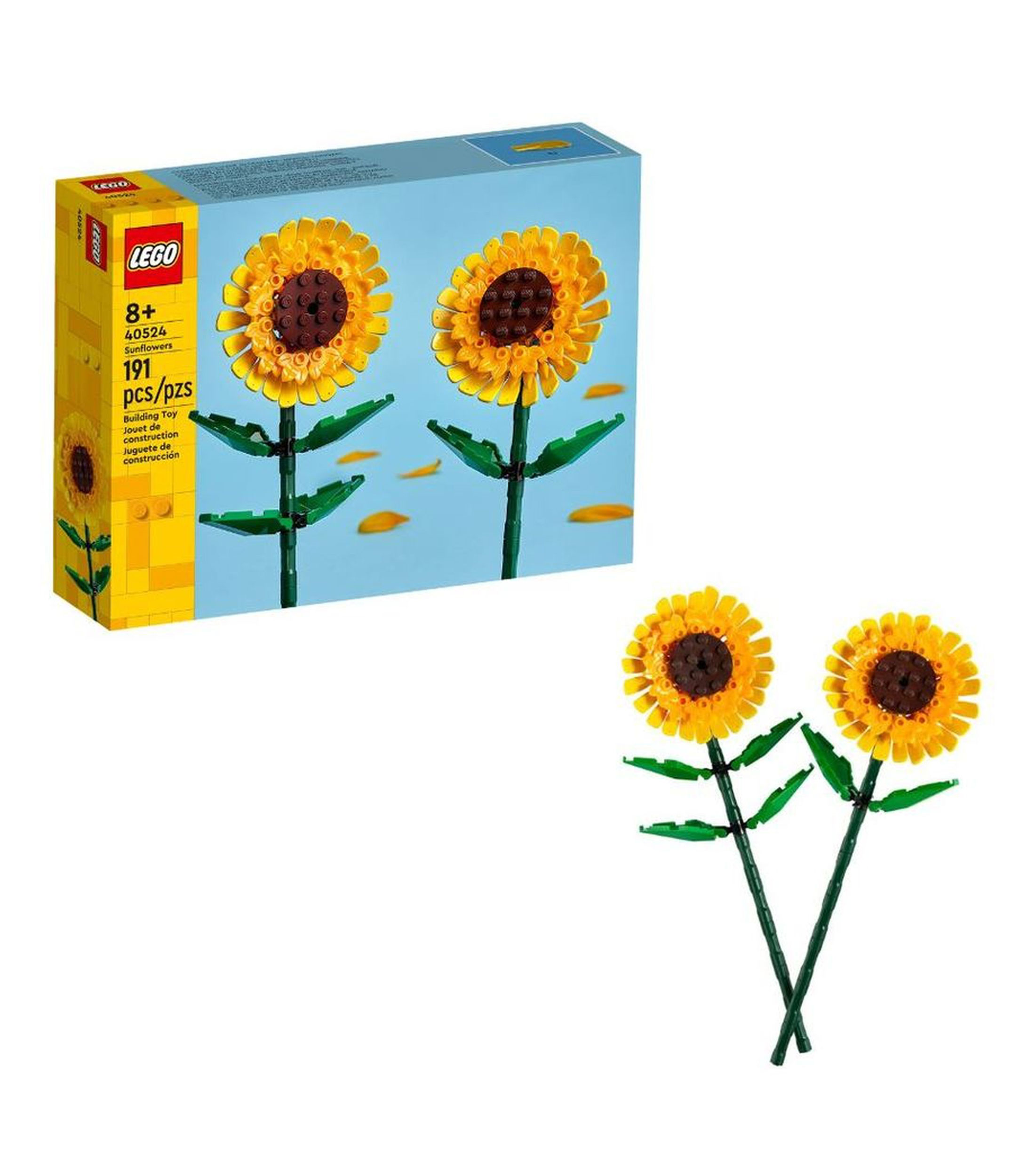 Lego Girasoles Kit de construcción decorativa 40524