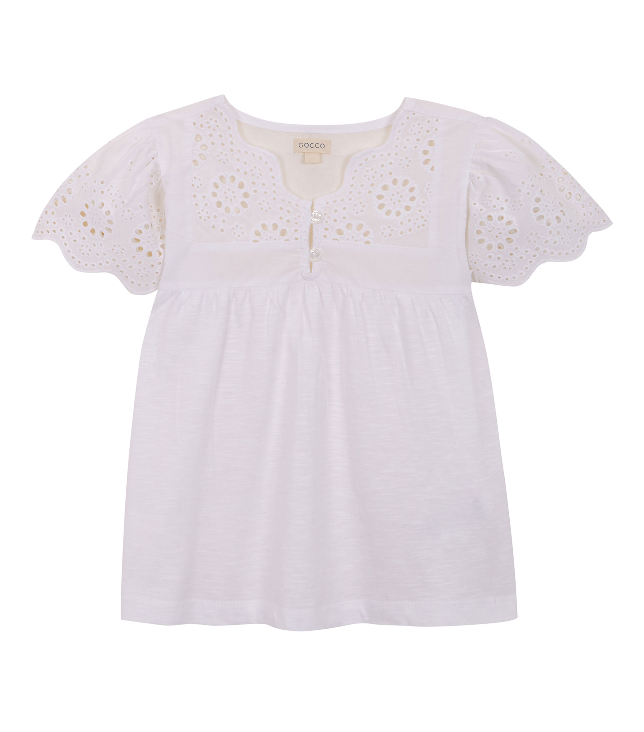 Gocco Blusa Romantica Camicia Bimba Autunno Inverno - Capi D'Abbigliamento Per Neonato