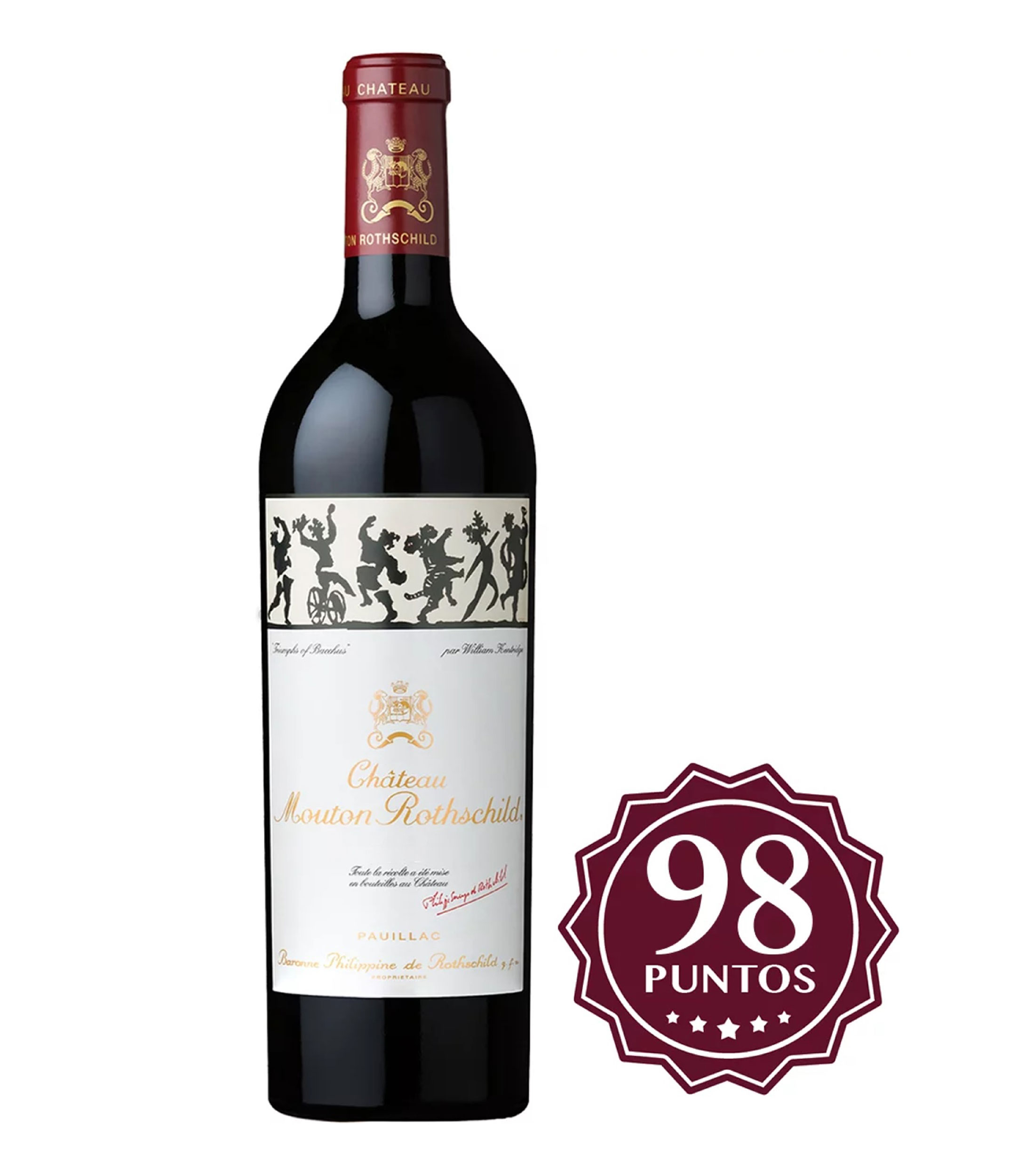 Vino Tinto Ensamble Château Mouton Rothschild, Francia, 750 ml