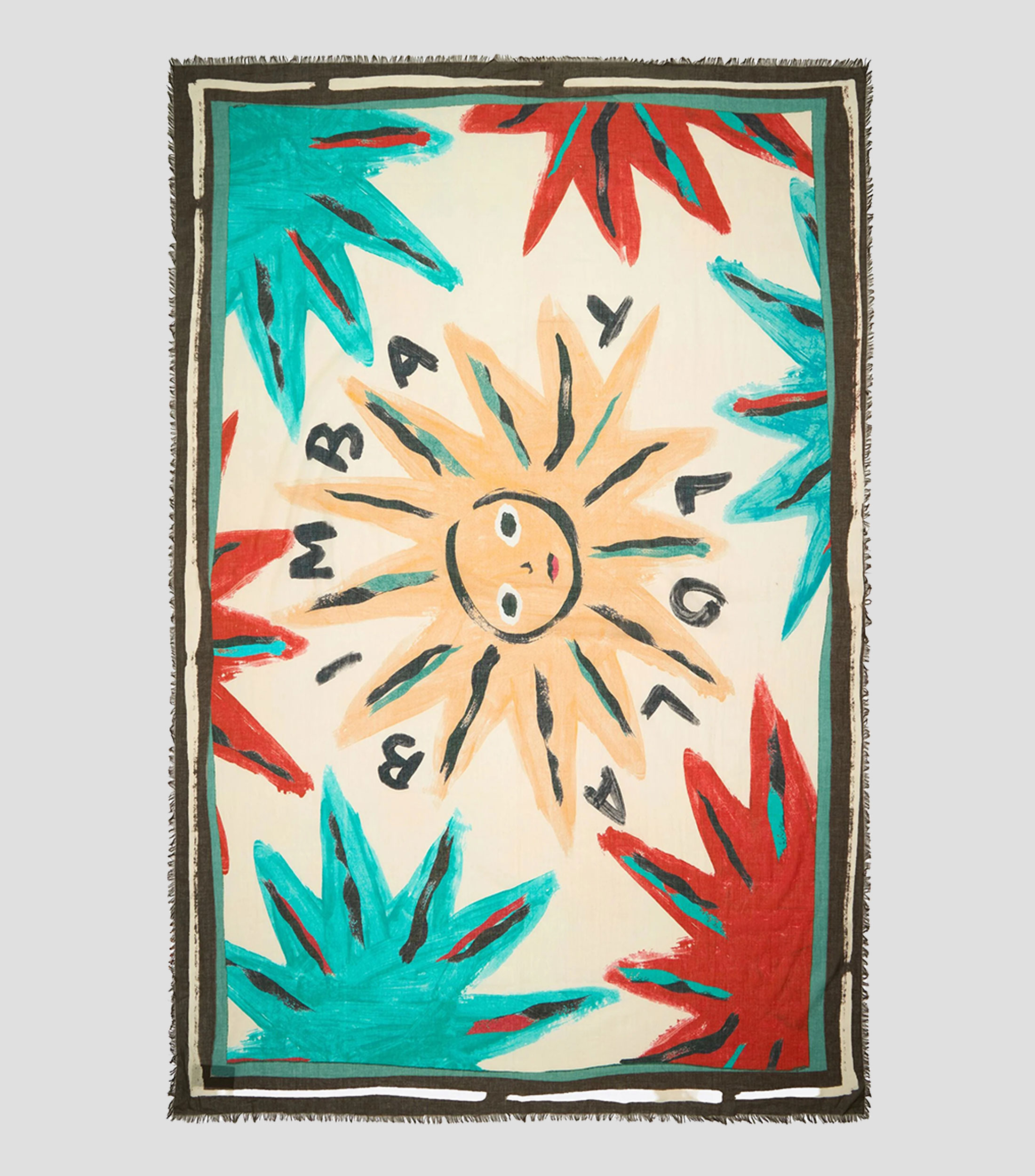 Pareo algodón lavado sol Mujer