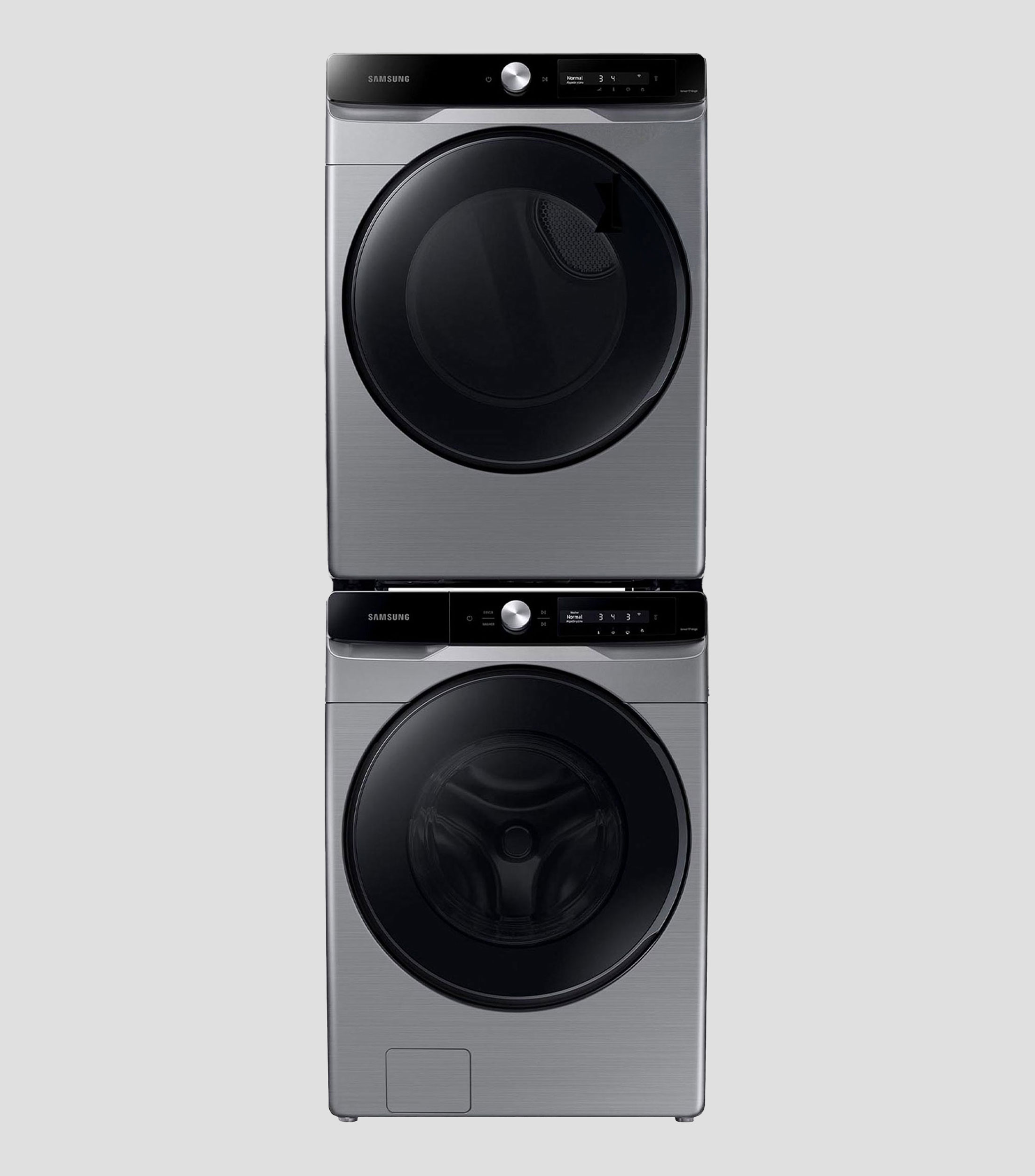 Centro de Lavado Lavadora Eléctrica y Secadora Gas Natural Frontal 22 Kg Inox