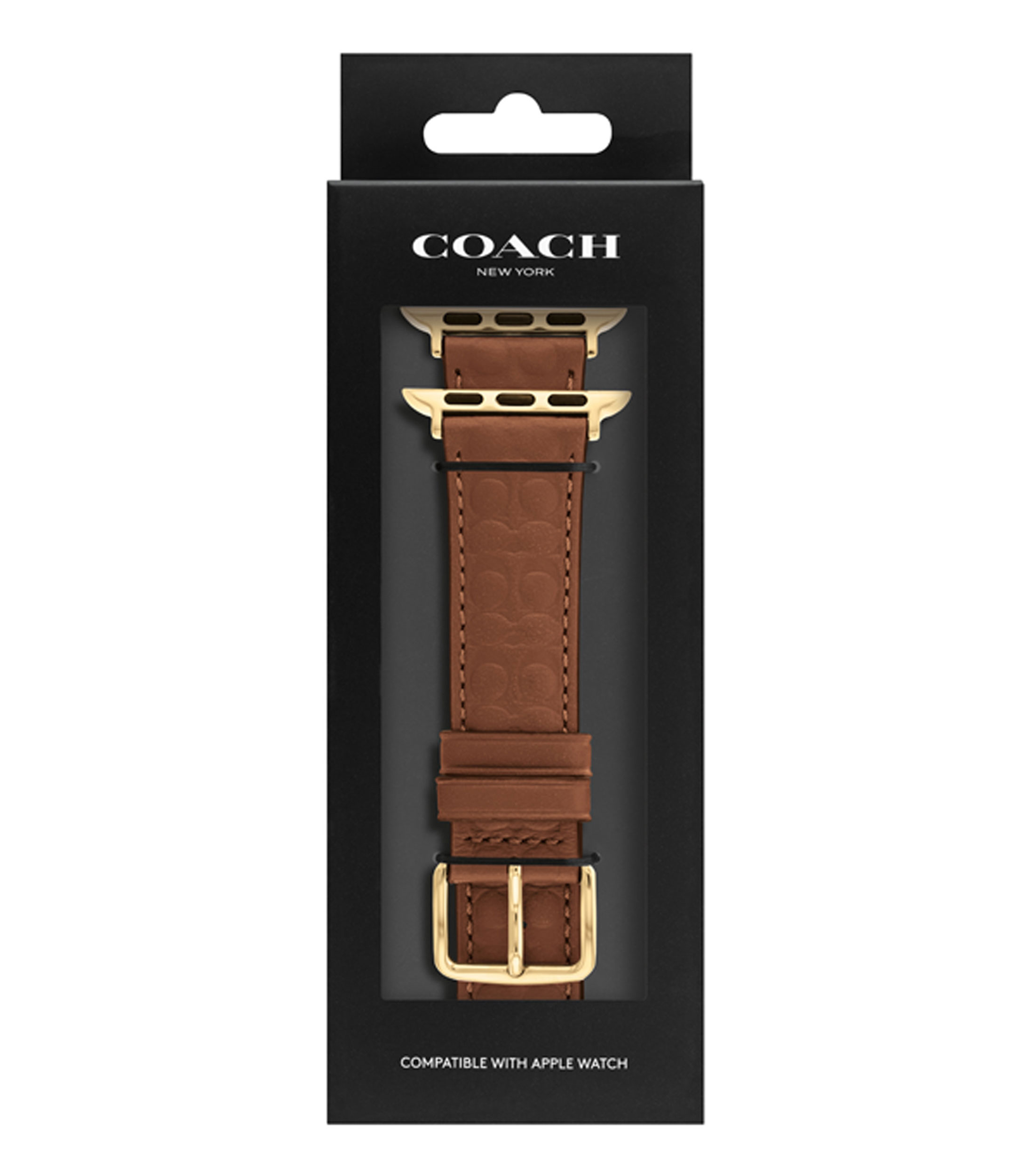COACH Extensible para Apple Watch en Piel Café El Palacio de Hierro