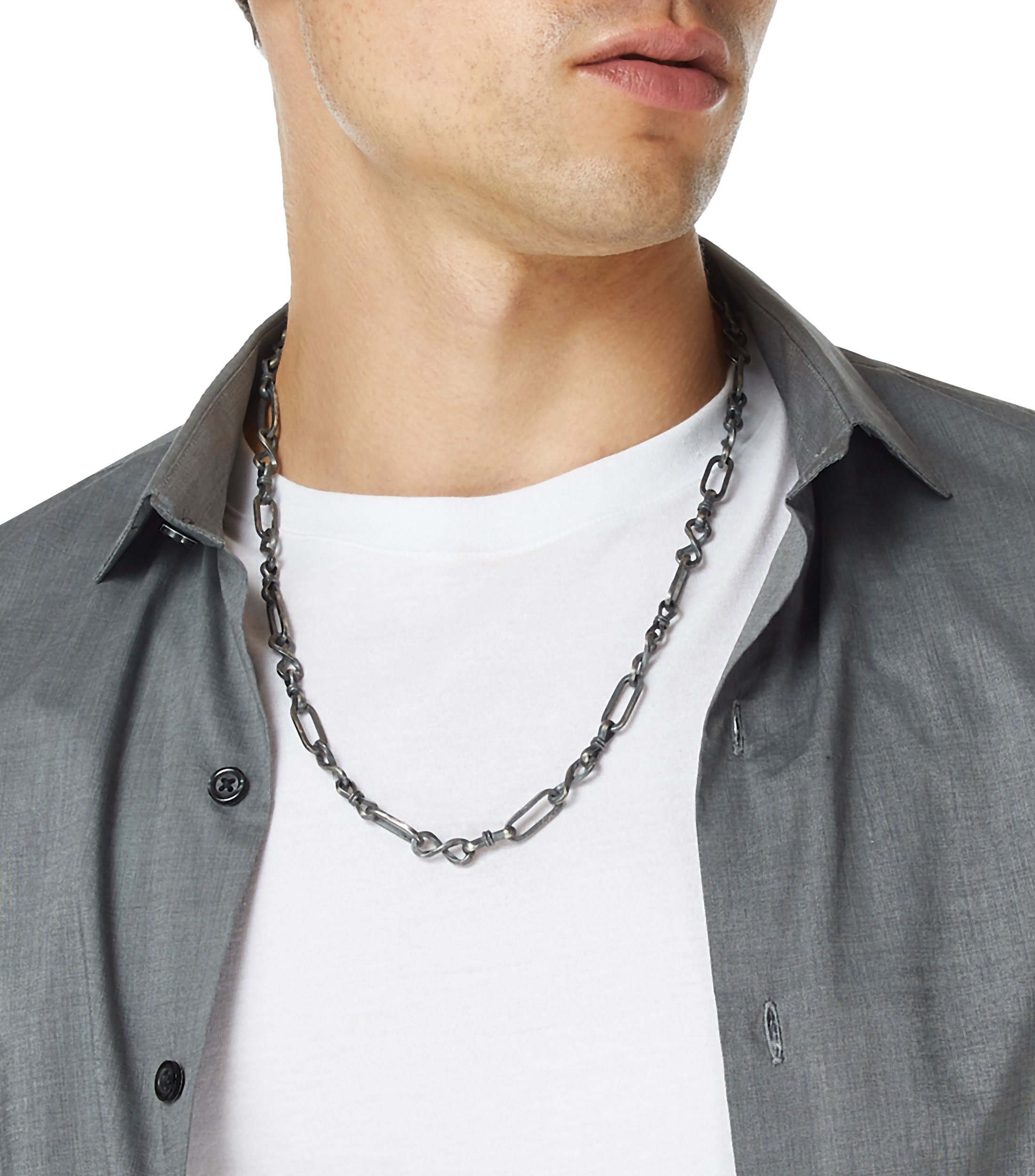 Collar en plata .925 Infinity Chain Hombre