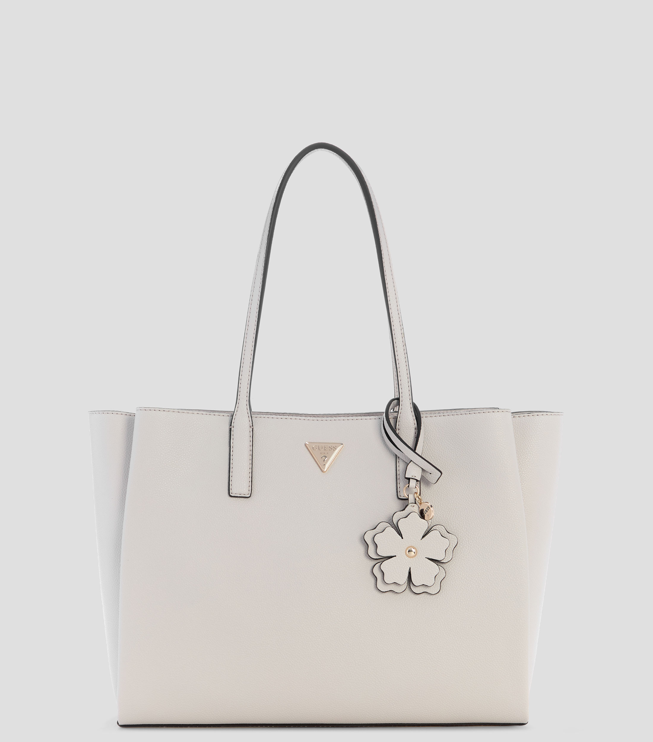 Bolsa tote lisa con detalle texturizado Mujer