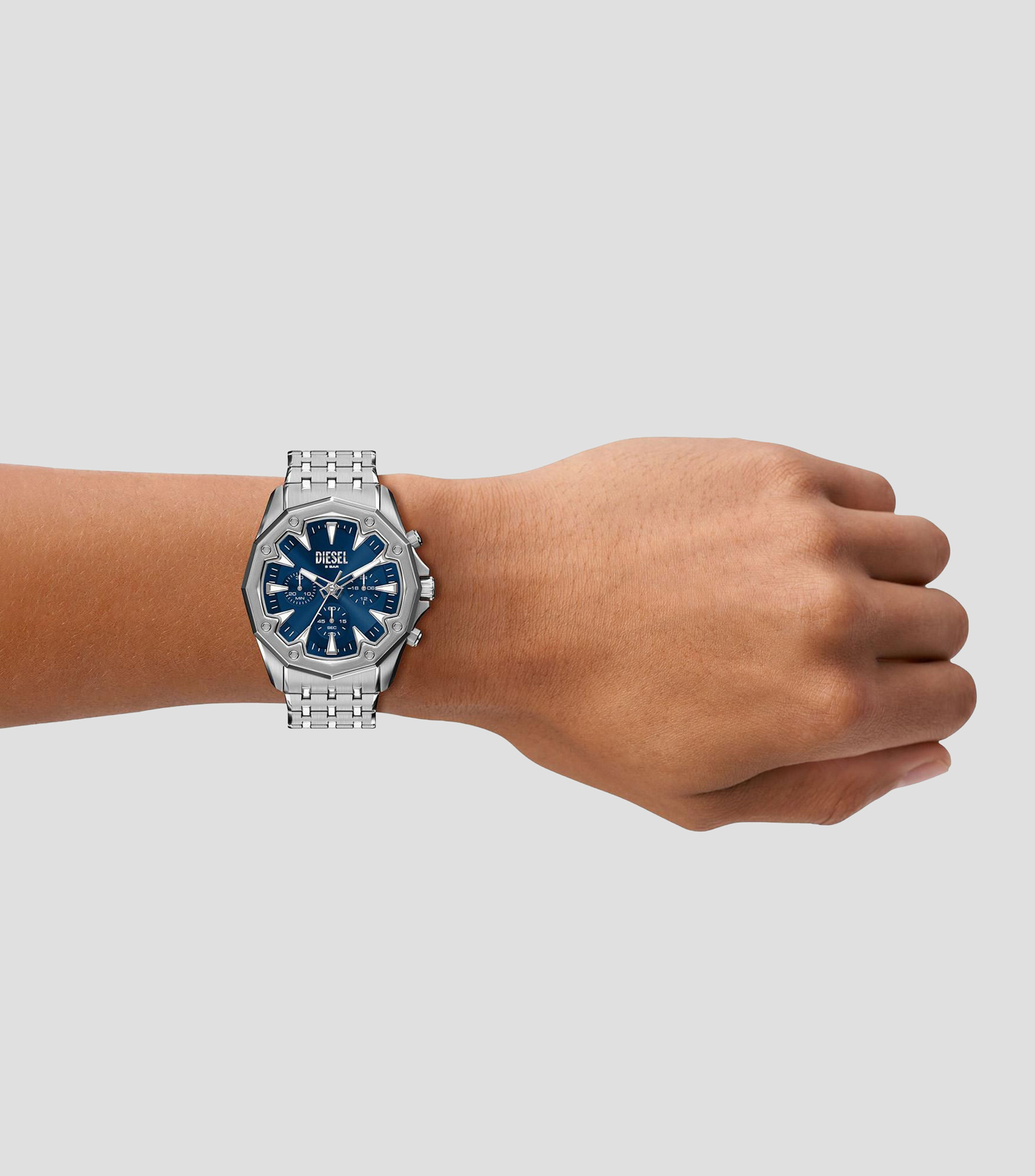 Reloj para Hombre Stinger Casual Azul, Plateado