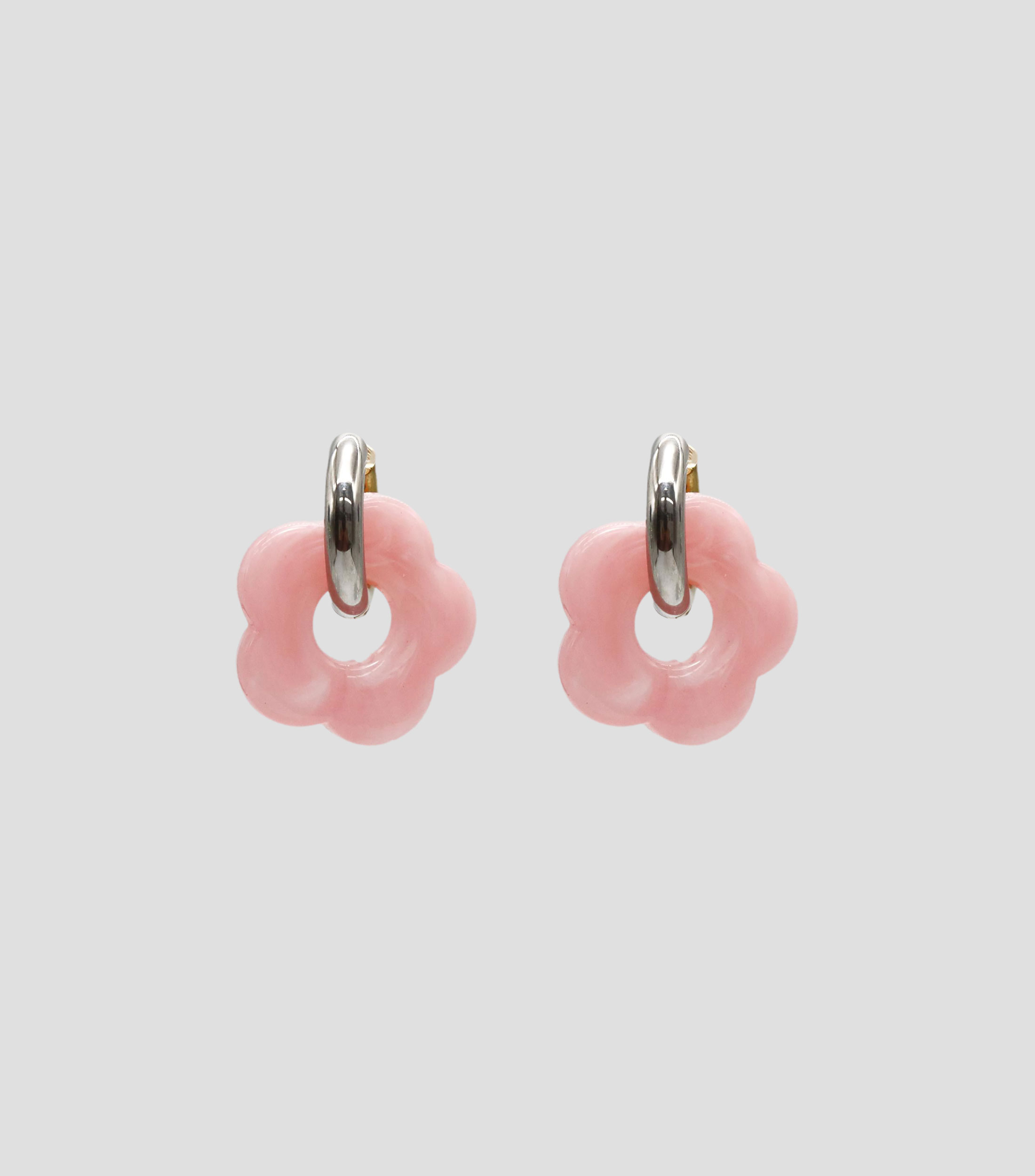 Aretes flor Mujer