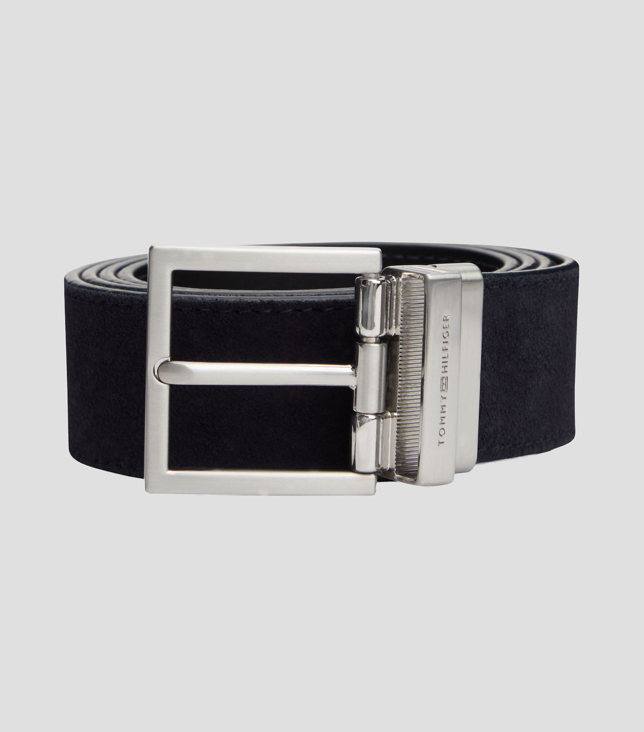 Cinturón reversible en piel casual Hombre