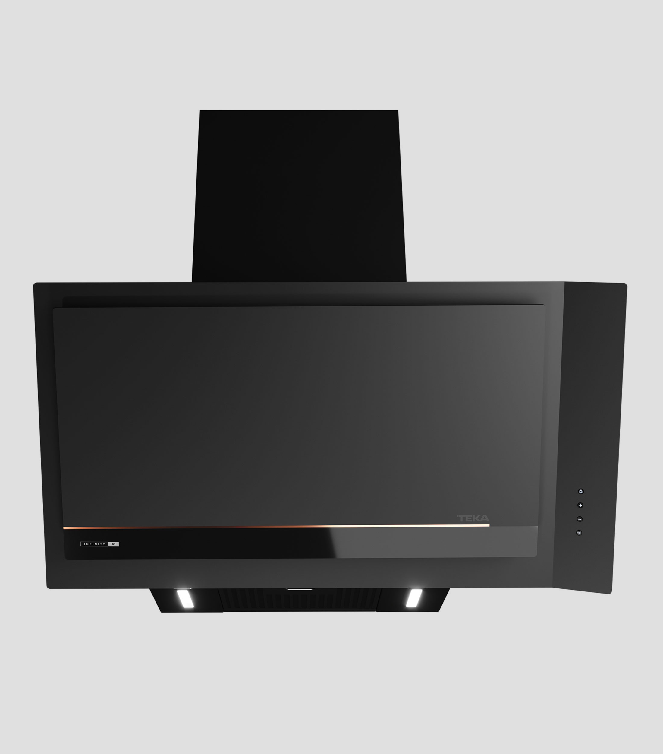 Campana de Pared 31" negra