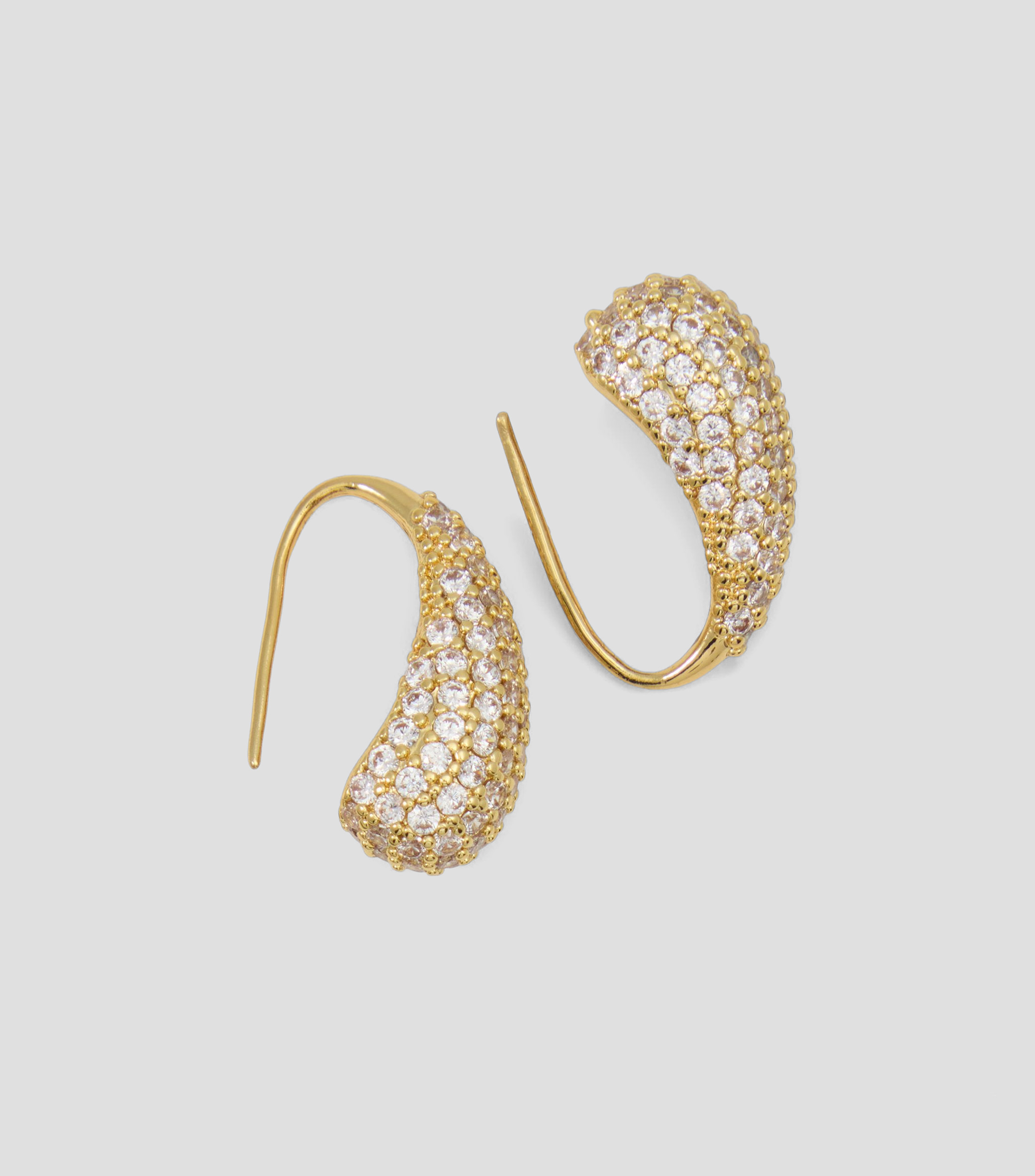 Aretes con circonias Luxedrop Mujer