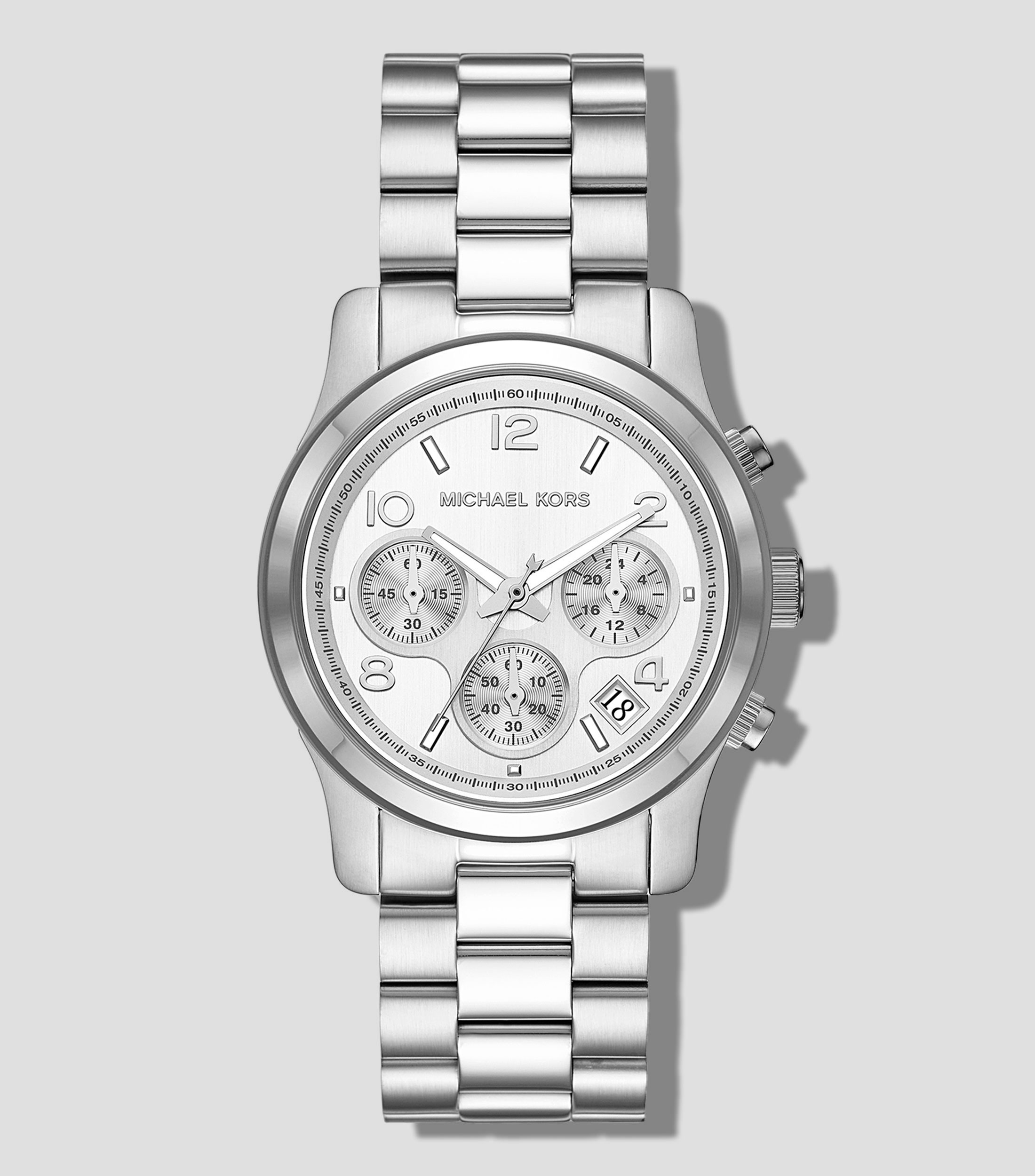Reloj para Mujer Runway Casual Plateado