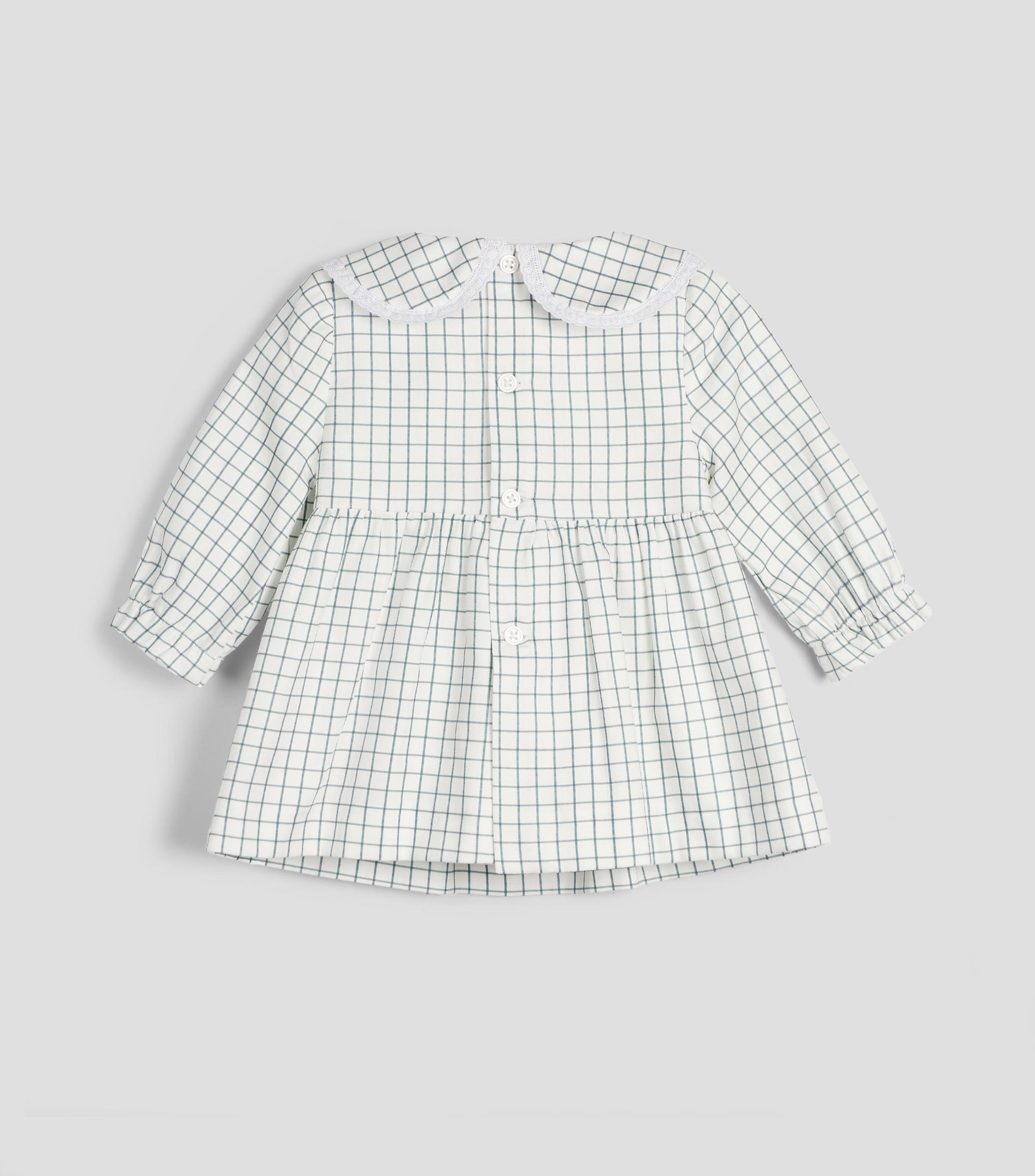 Vestido con cuadros Bebé