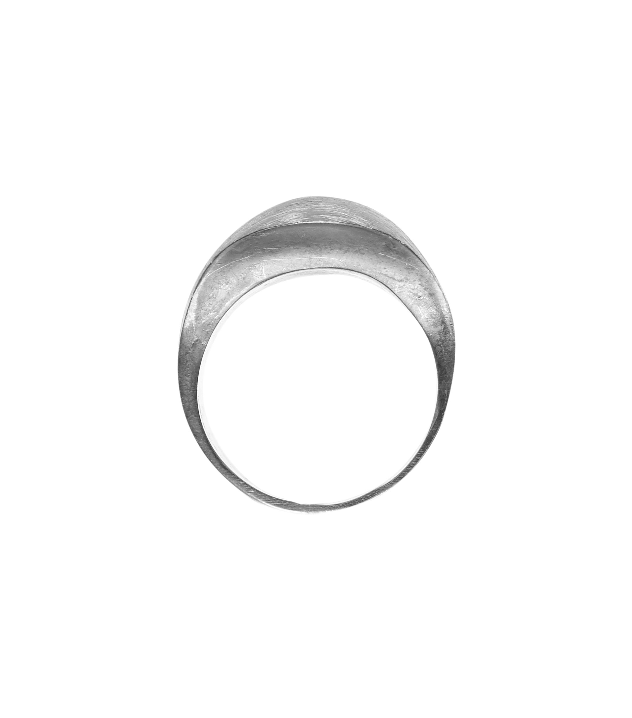 Anillo tag en plata .925 Hombre