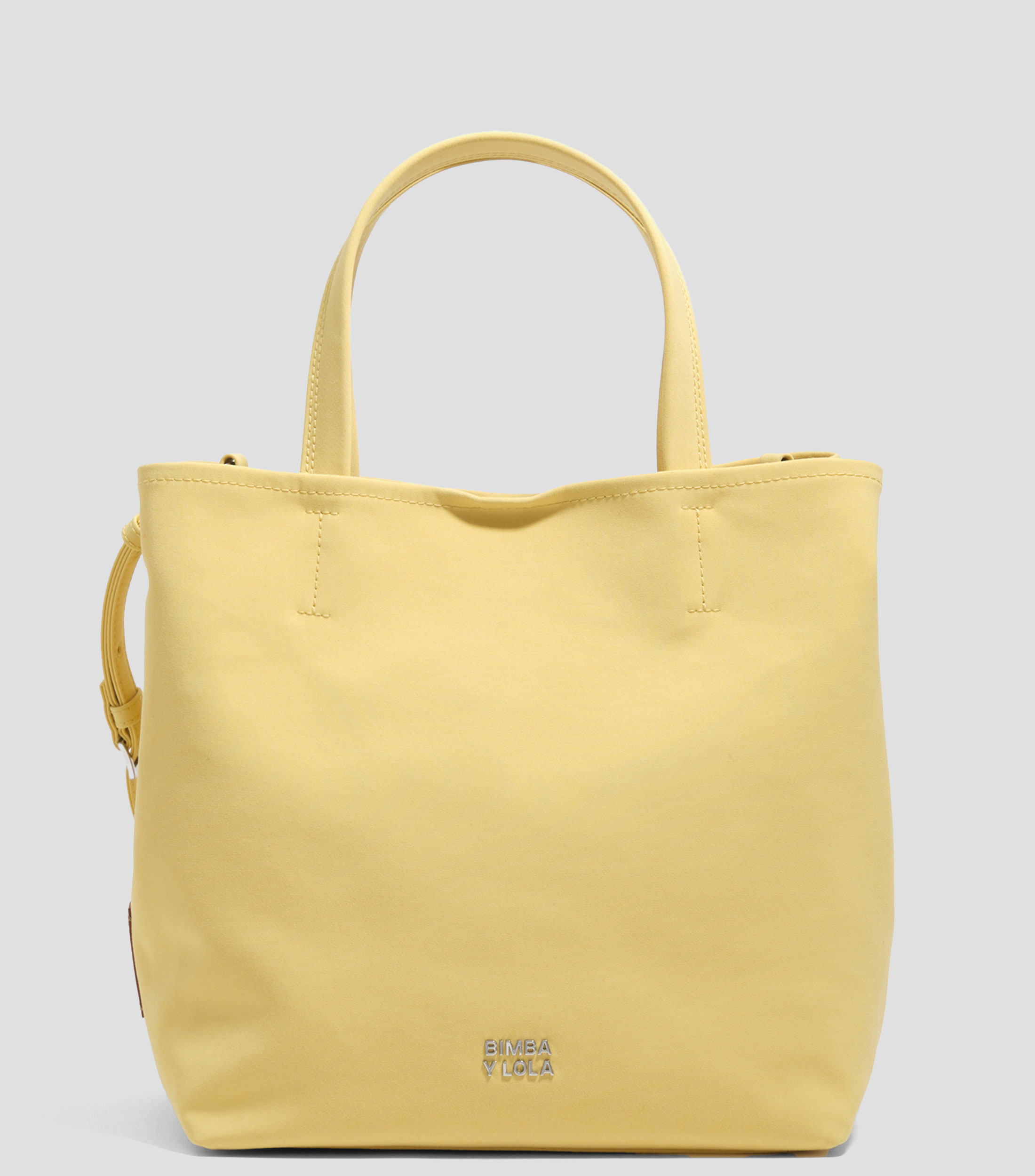 Bolsa Chihuahua grande tejido amarillo Mujer