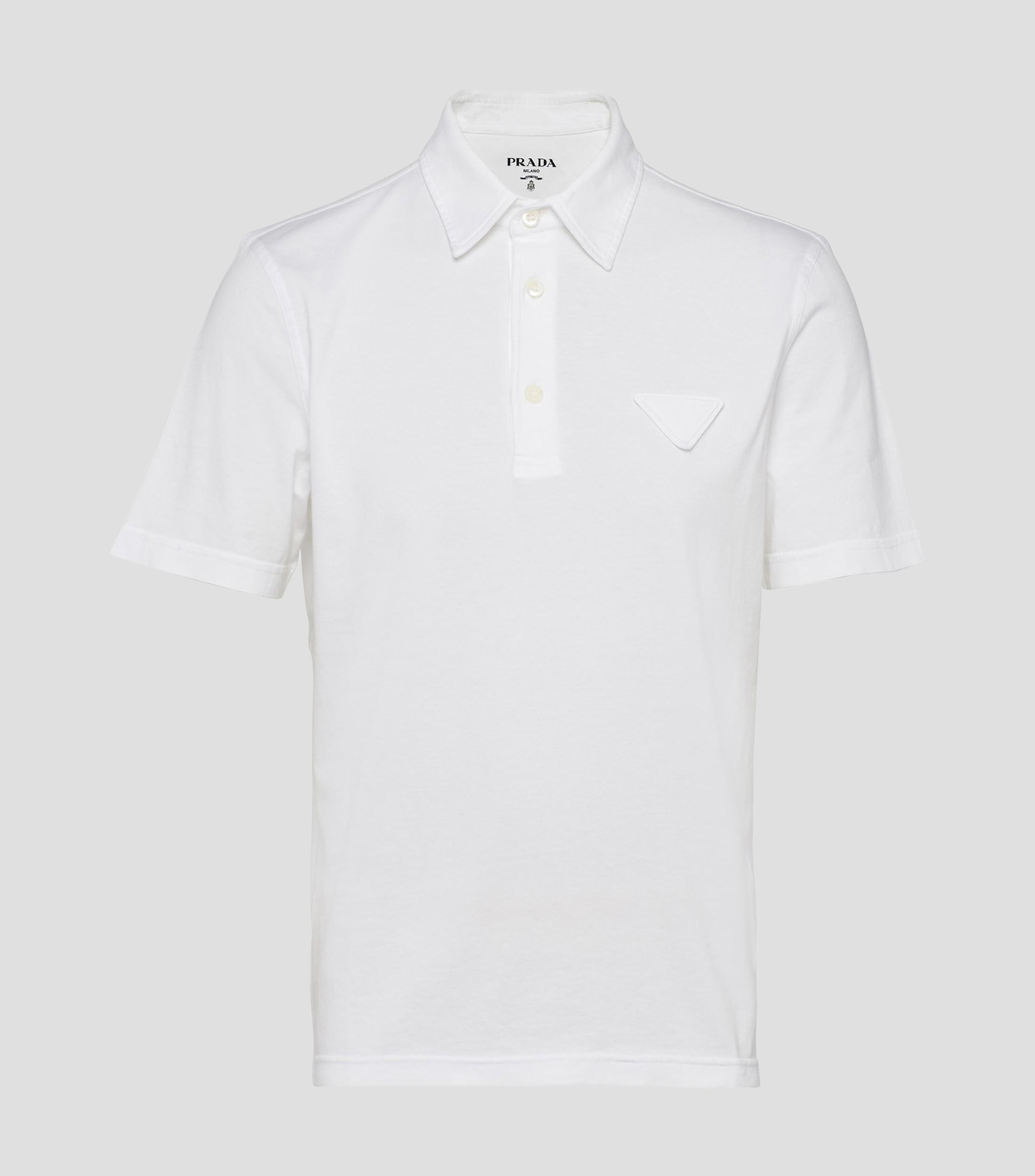 Playera tipo polo manga corta lisa Hombre