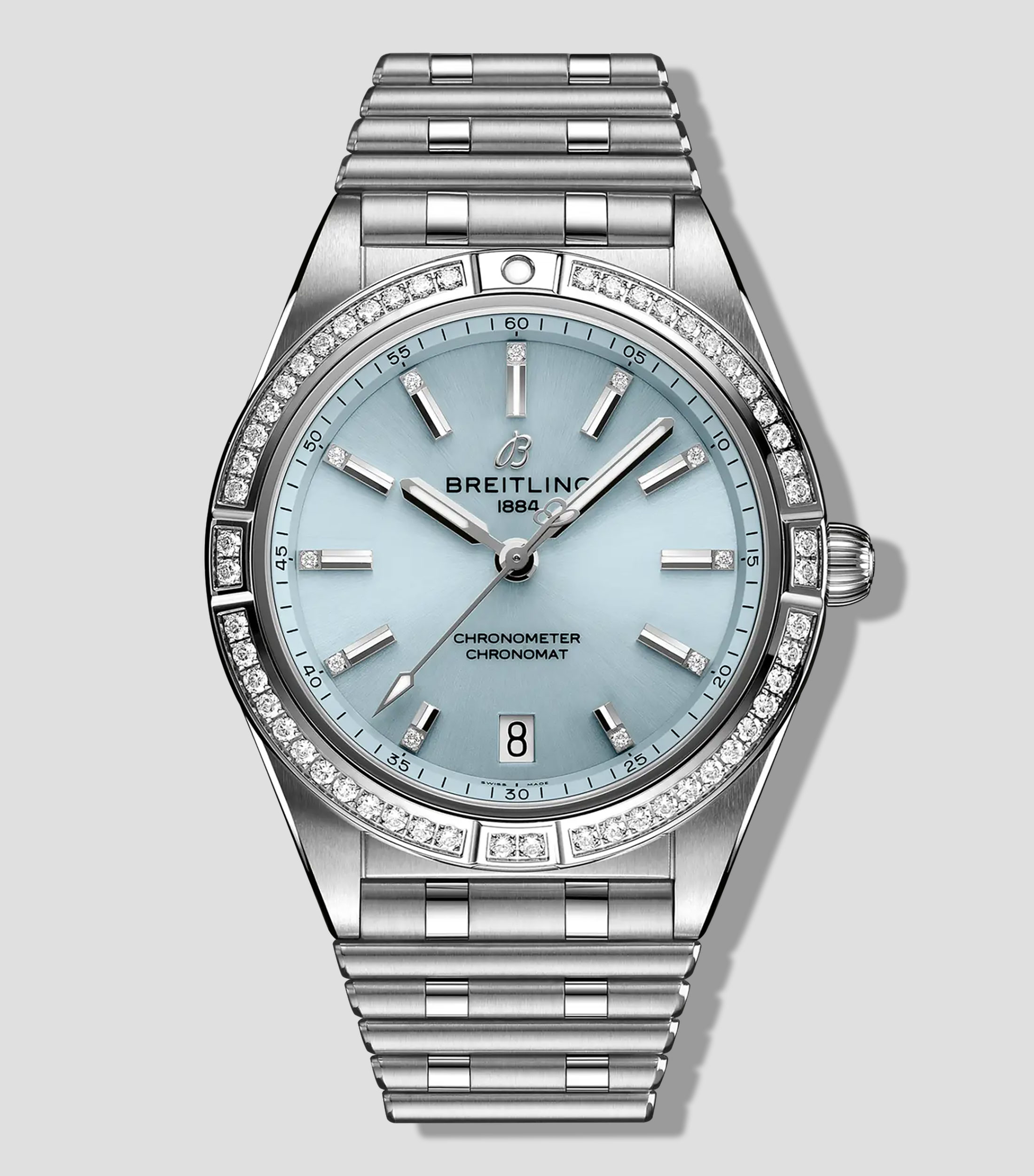 Reloj para Mujer Chronomat Automatic 36 Casual, Plateado
