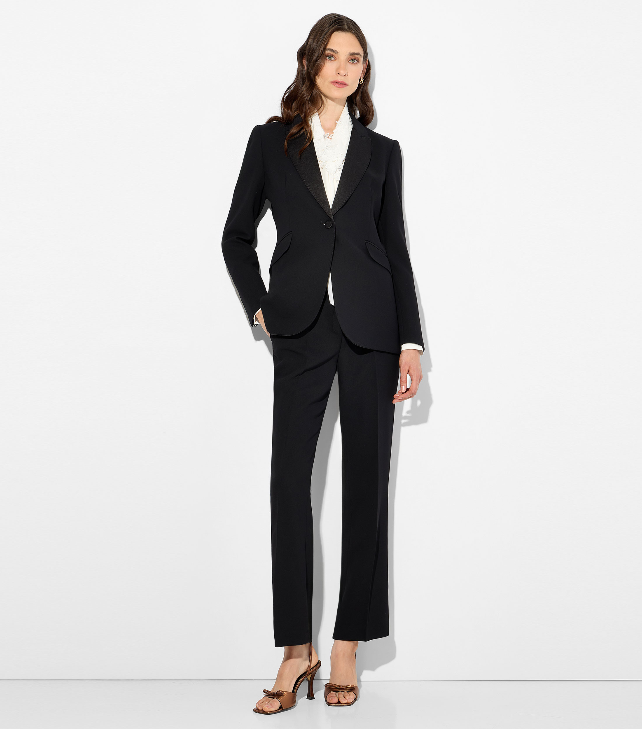 Pantalón smoking Mujer
