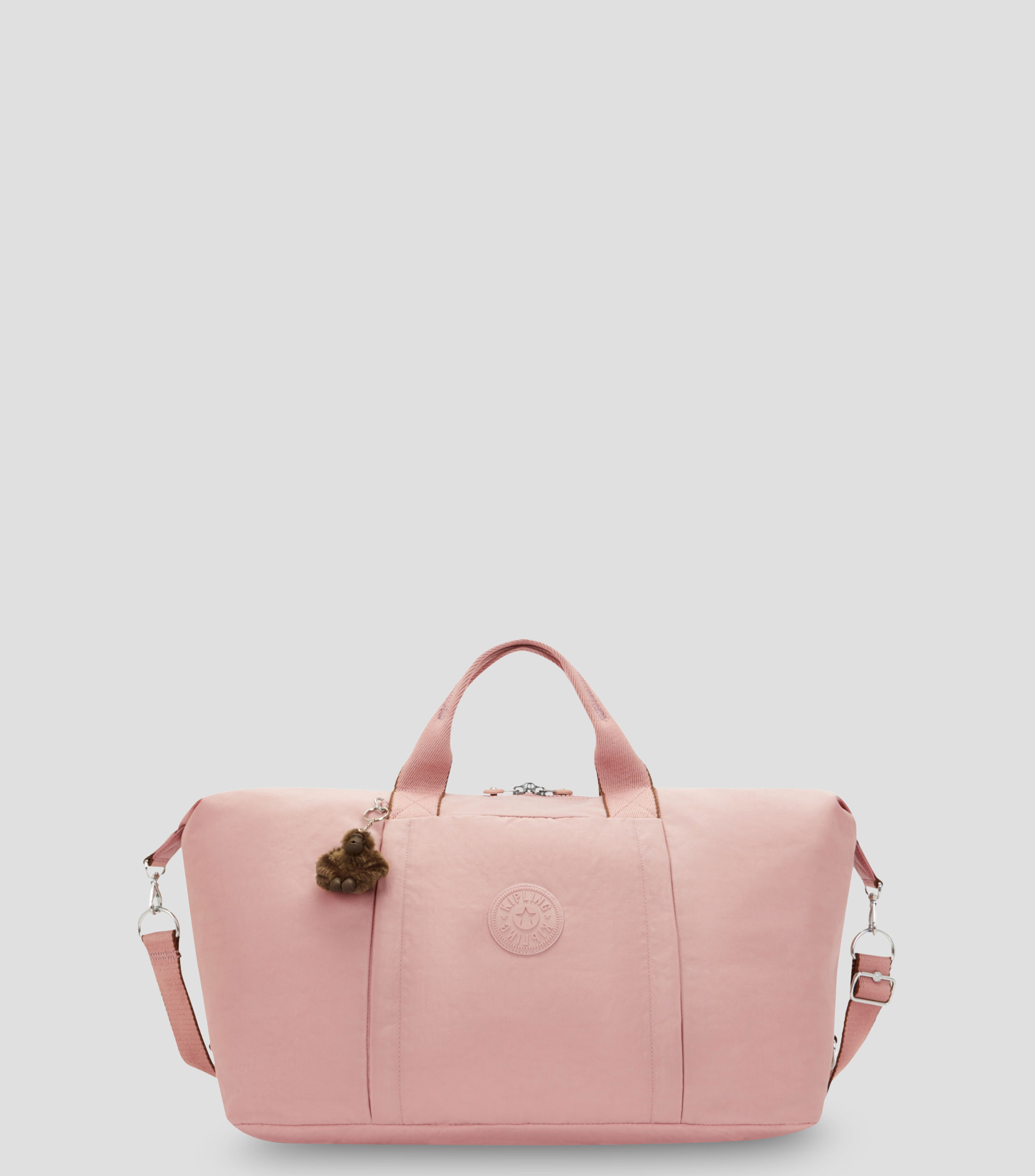 Maleta duffle suave Bori rosa