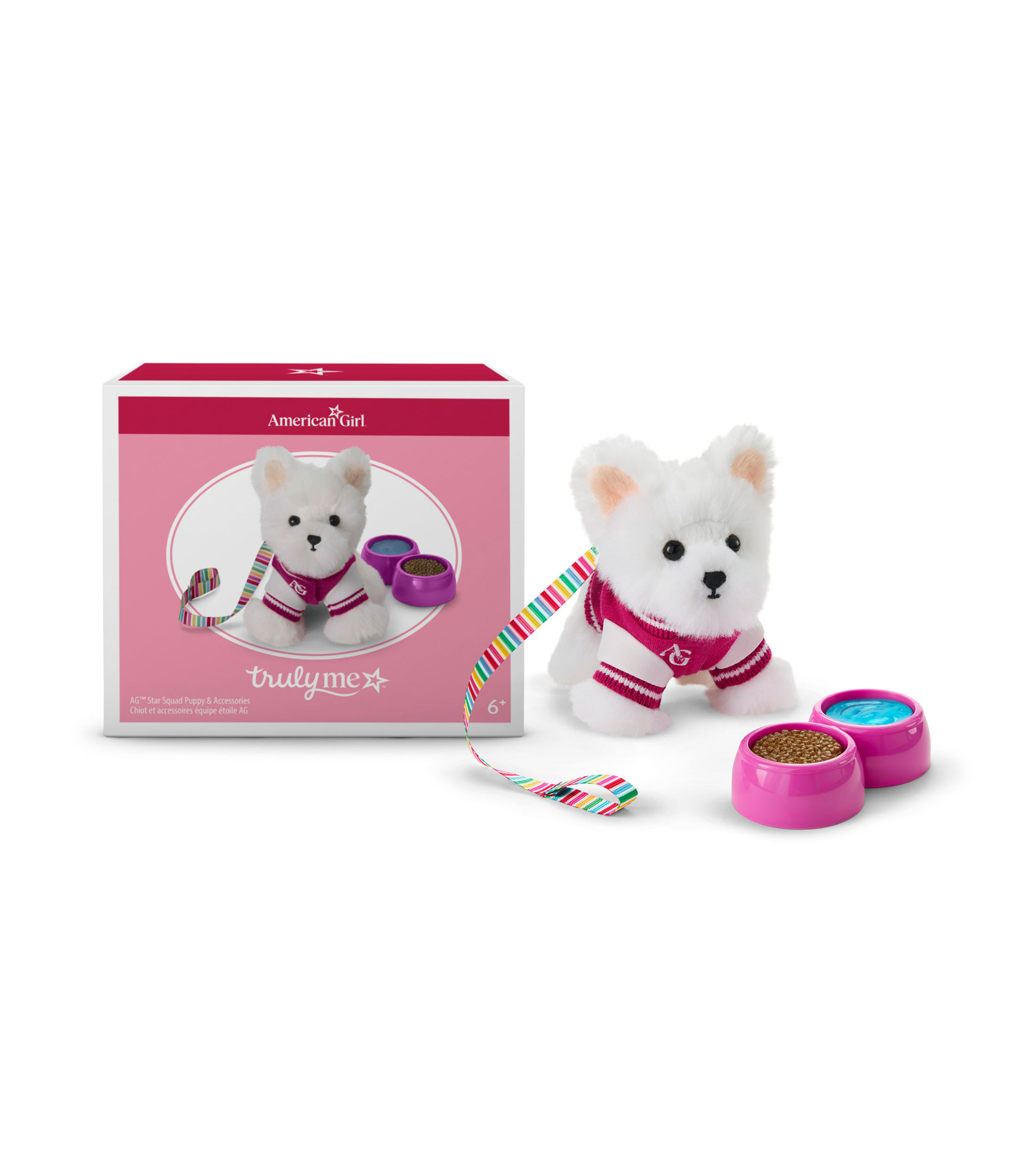 Set de accesorios con cachorrito