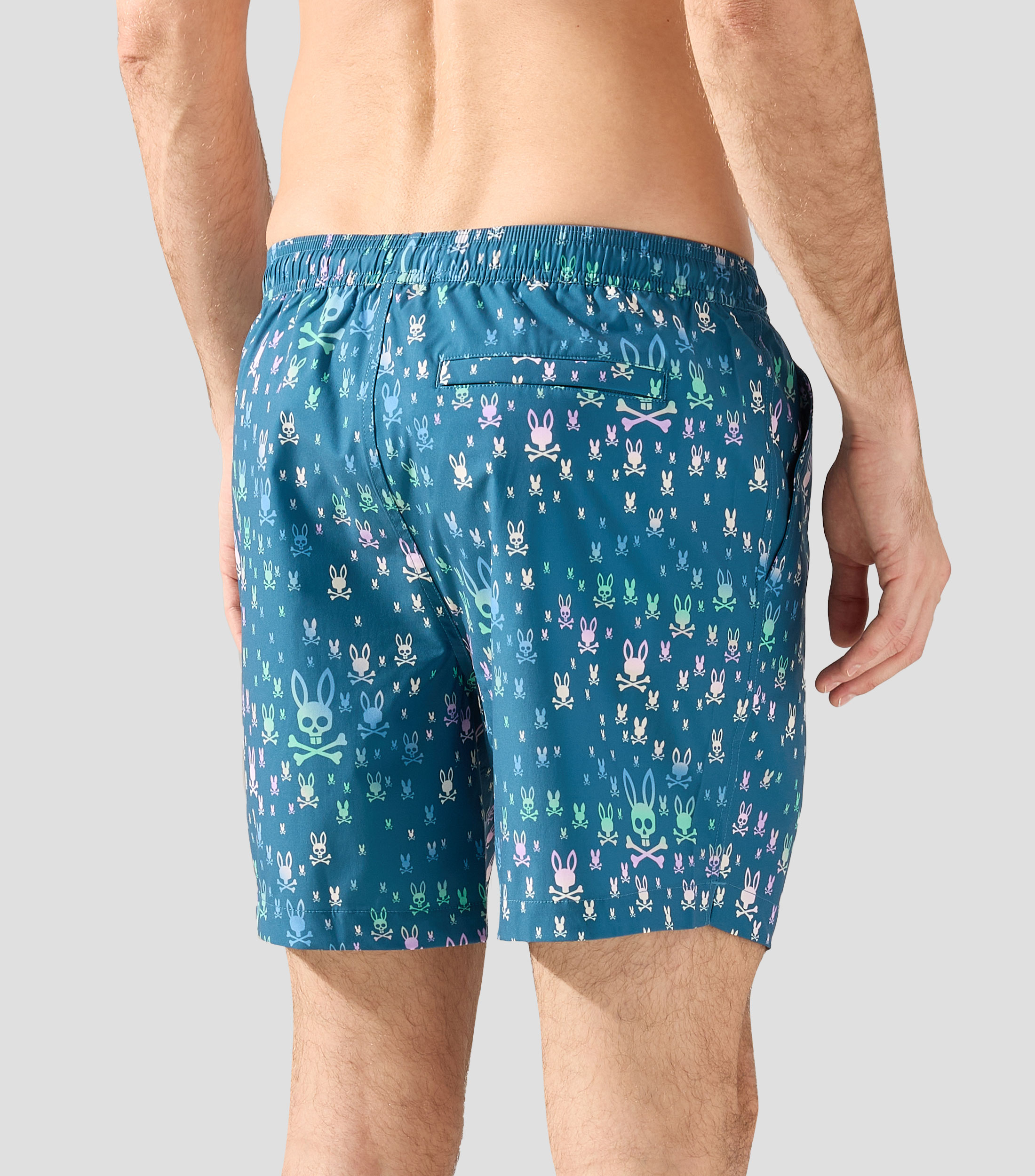 Traje de baño corto Nev MLB con estampado Hombre