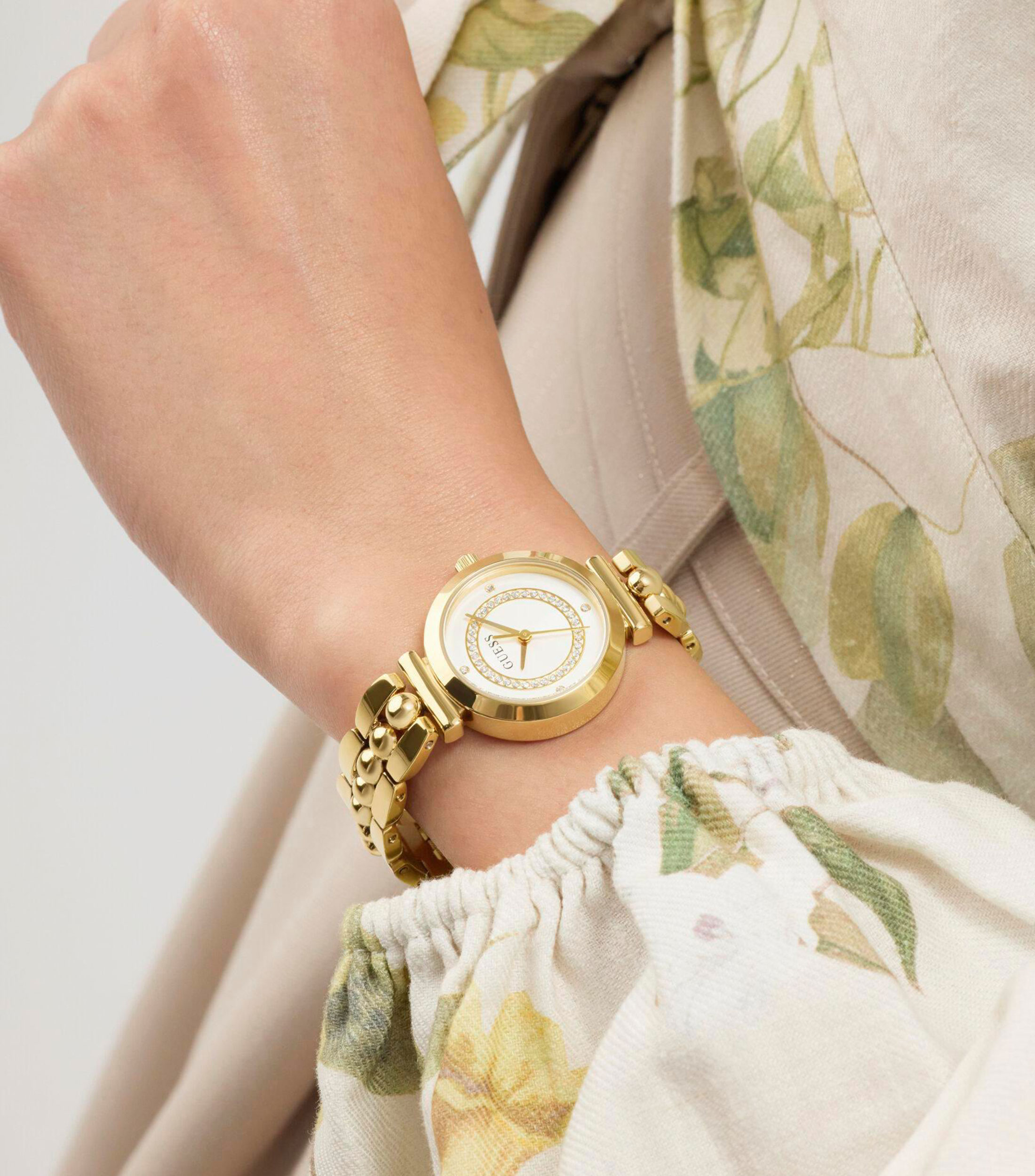 Reloj para Mujer Leena Casual Plateado, Dorado