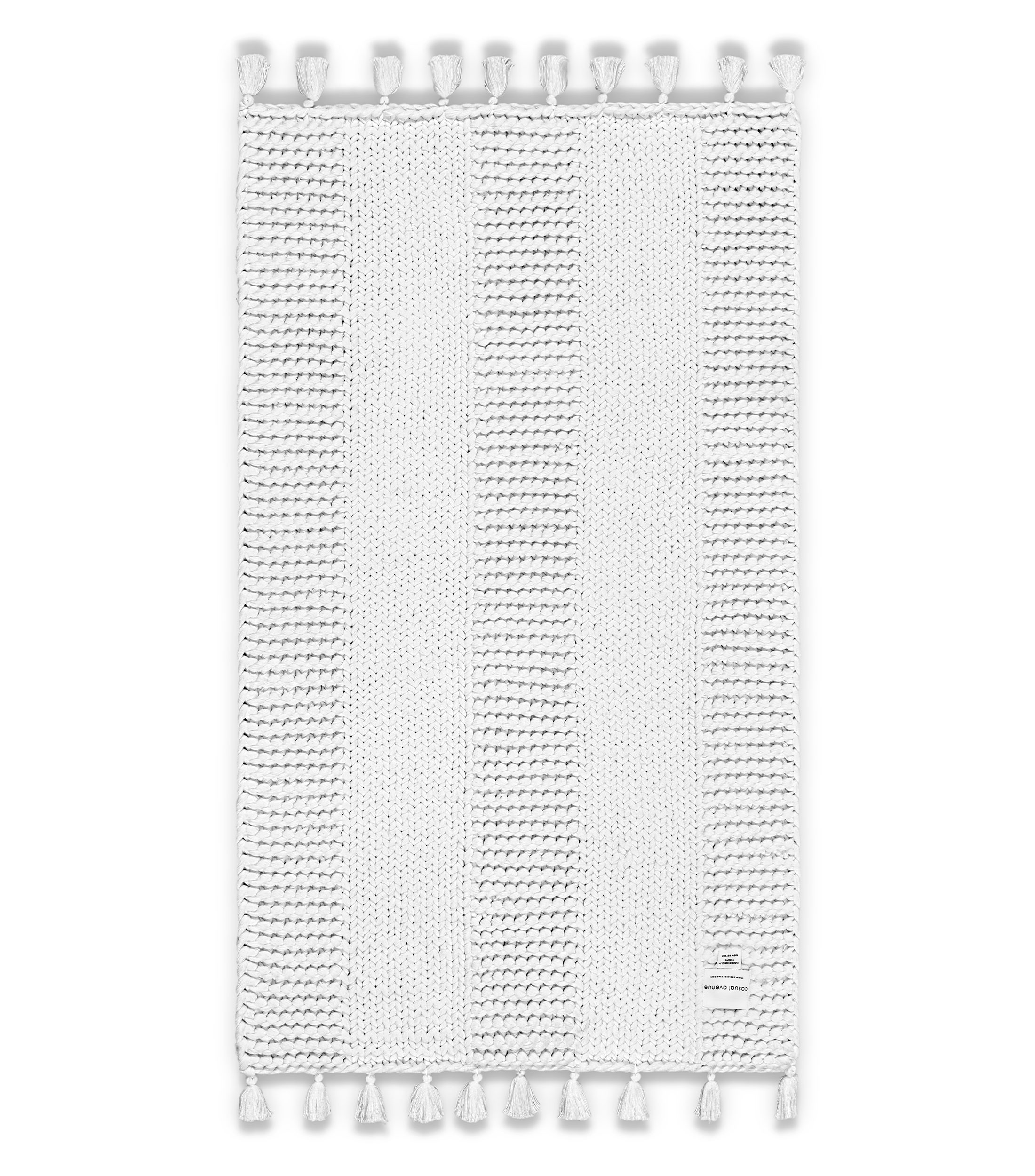 Tapete de Baño Frida Blanco rectangular