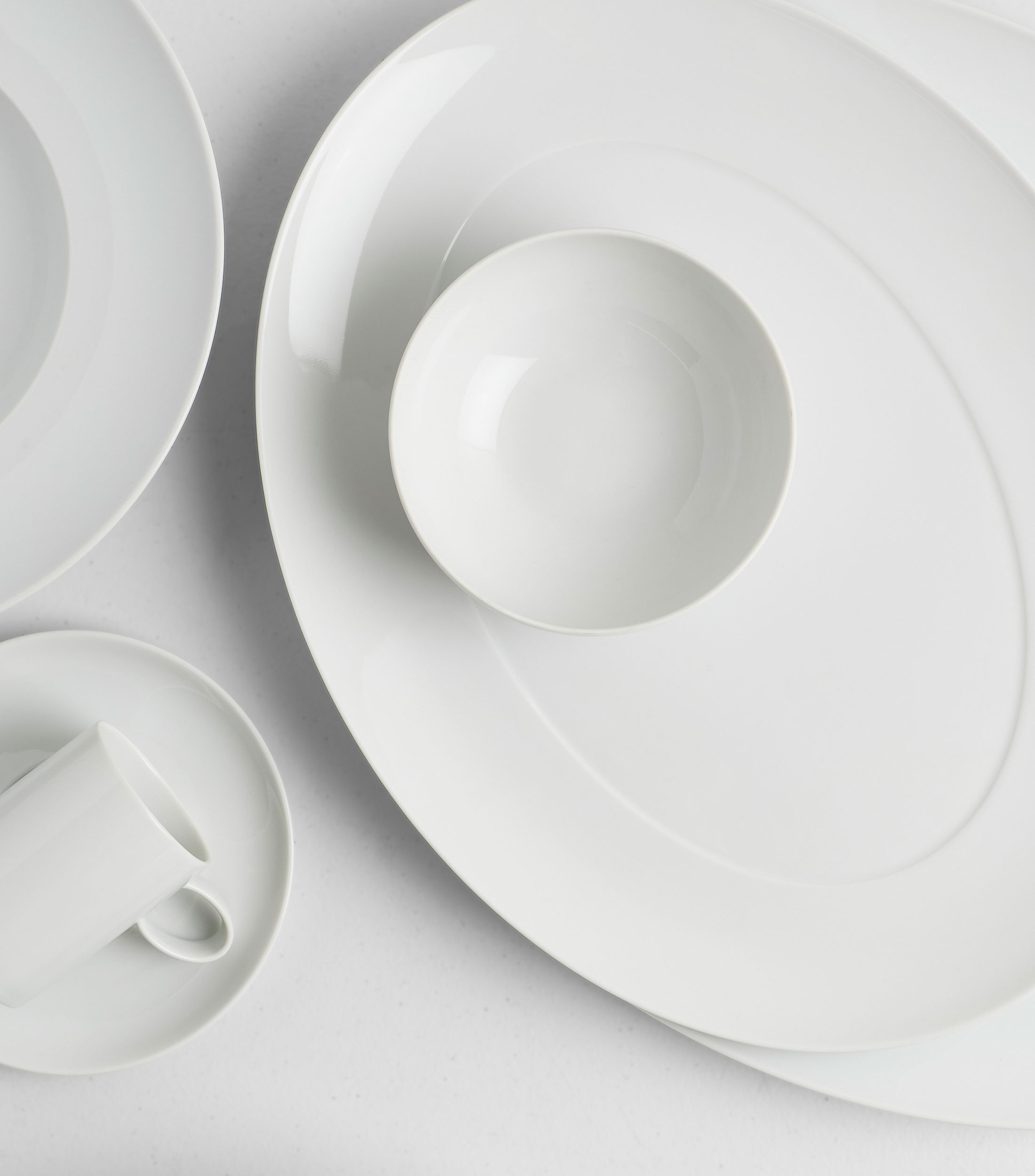 Bowl Individual Domo White