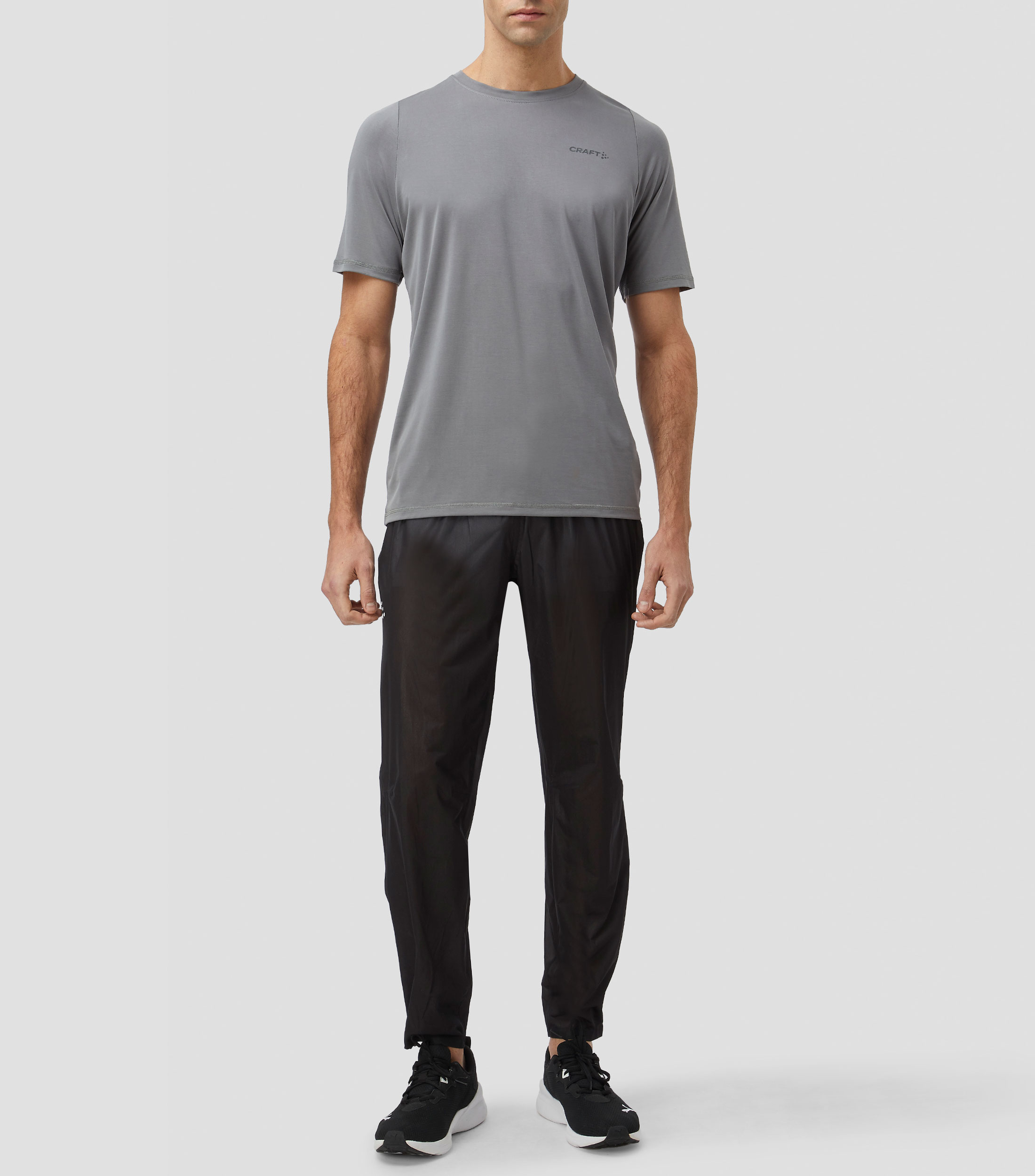 Pants para correr liso Hombre