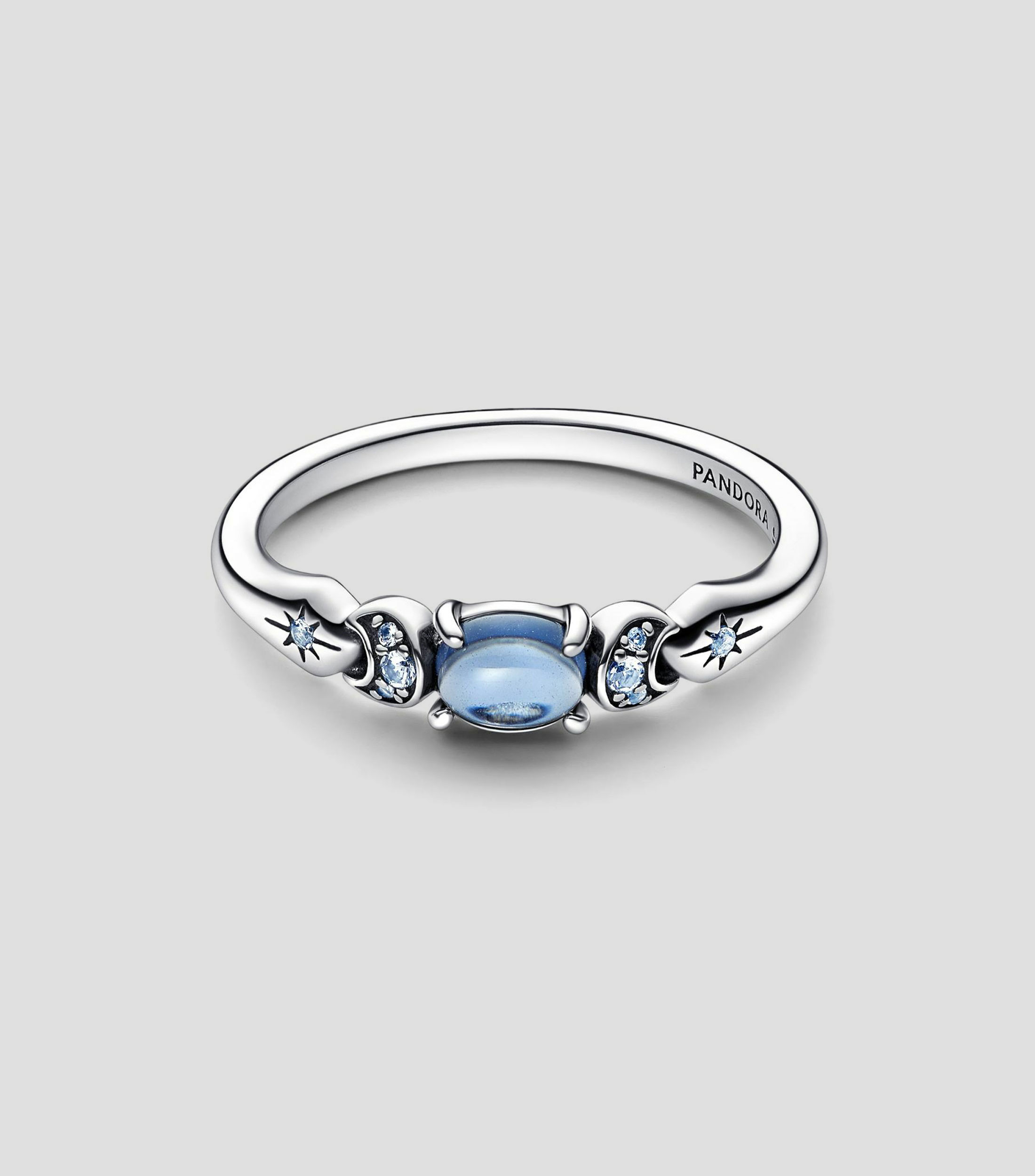Anillo Princesa Jazmin en plata .925 con cristales Mujer
