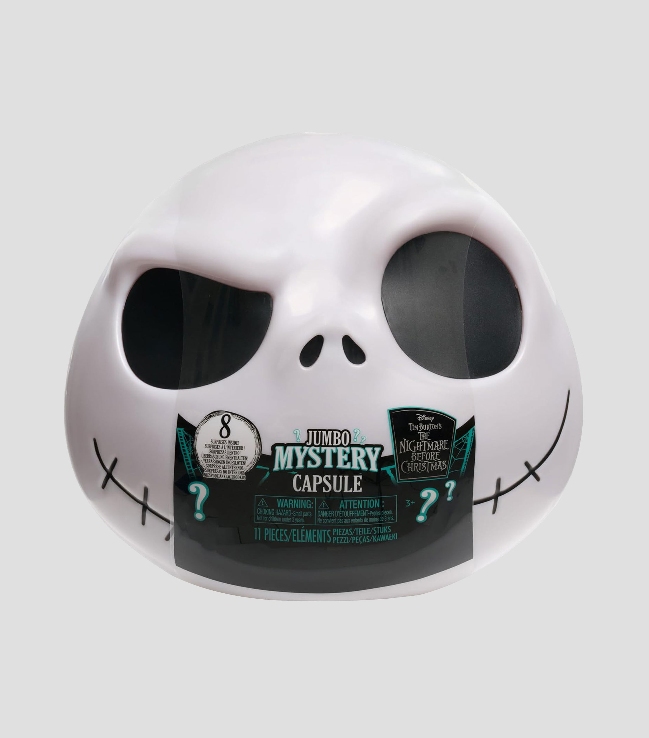 Juguete sorpresa Cápsula Misteriosa Jumbo Disney Tim Burton's The Nightmare Before Christmas