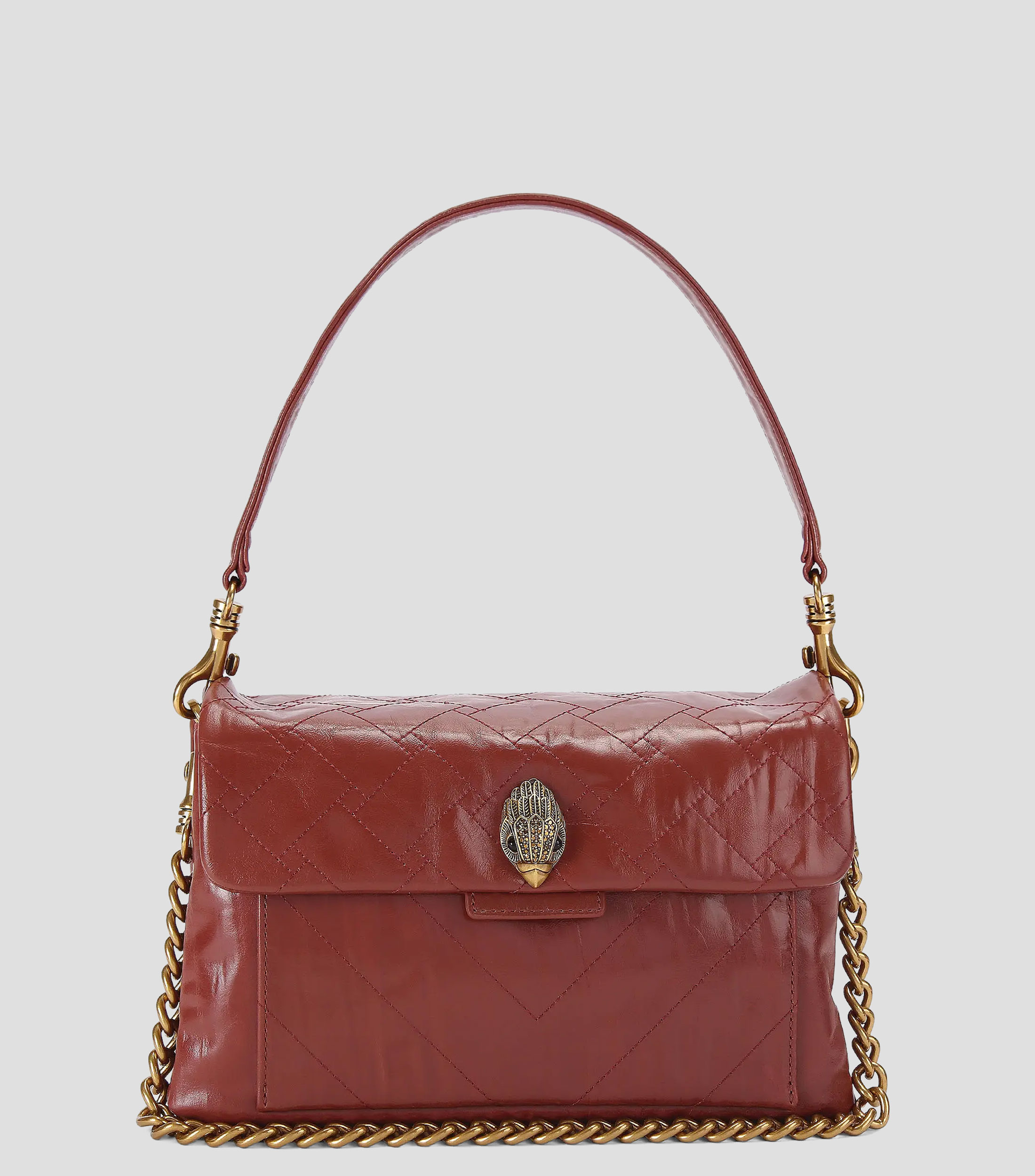 Bolsa shoulder en piel Kensington lisa Mujer