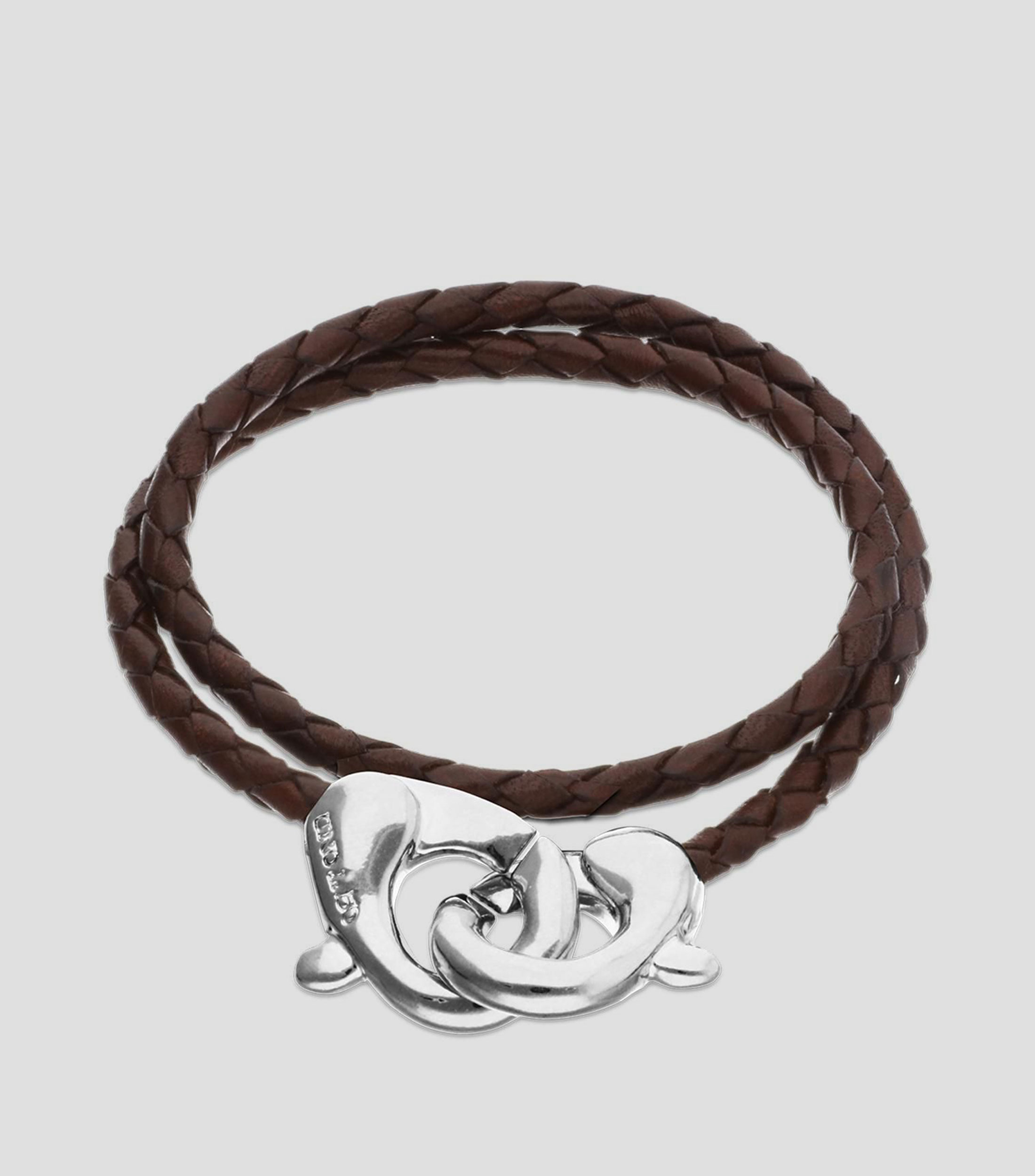 Pulsera doble de cuero Unisex