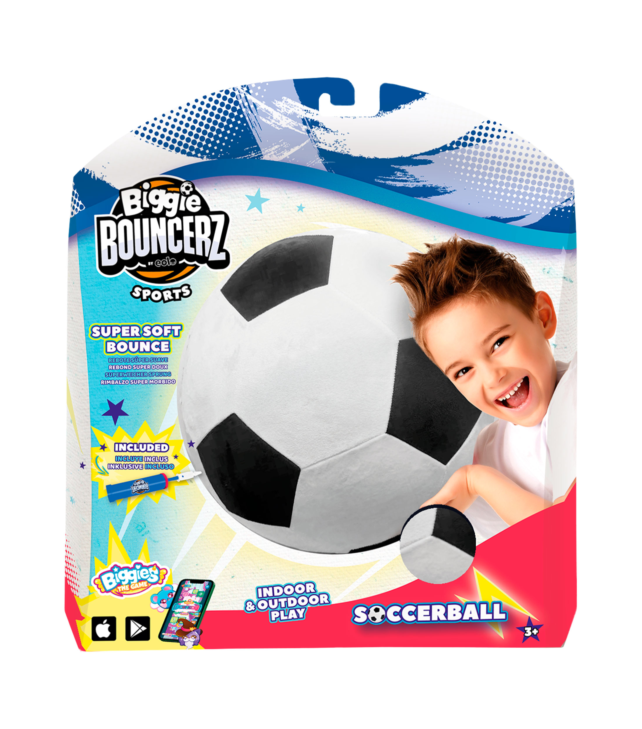 Peluche Pelota Biggie Bouncerz Sports