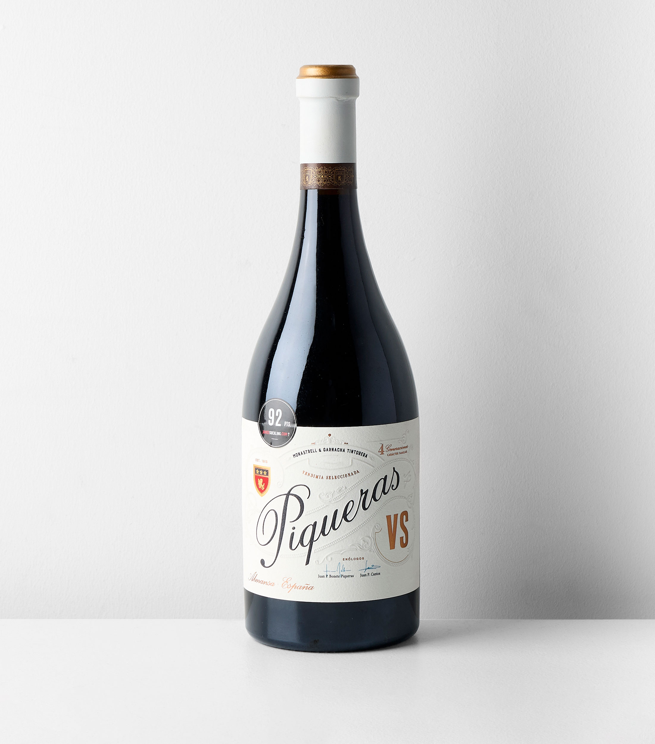 Vino tinto ensamble Piqueras Vs, España, 750 ml