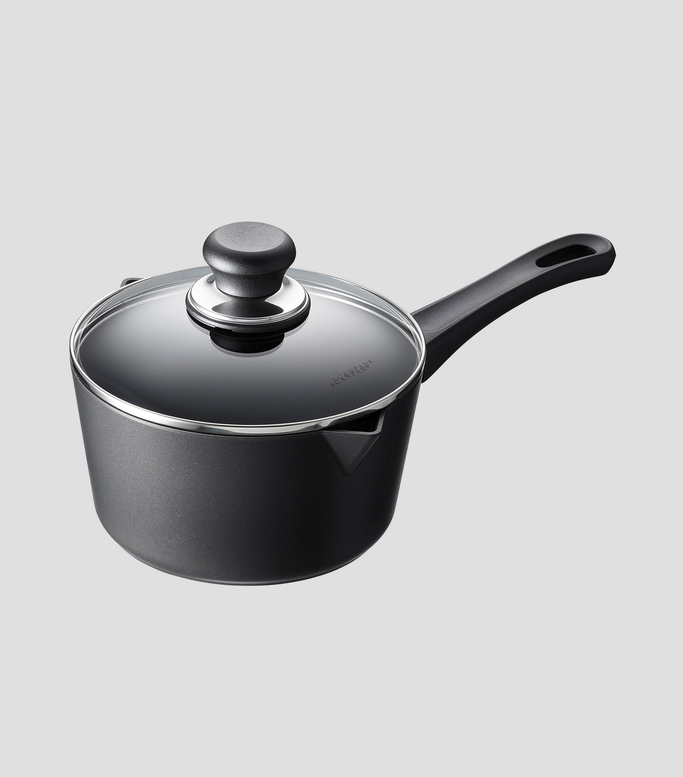 Cacerola con tapa Classic Induction en aluminio 18 cm