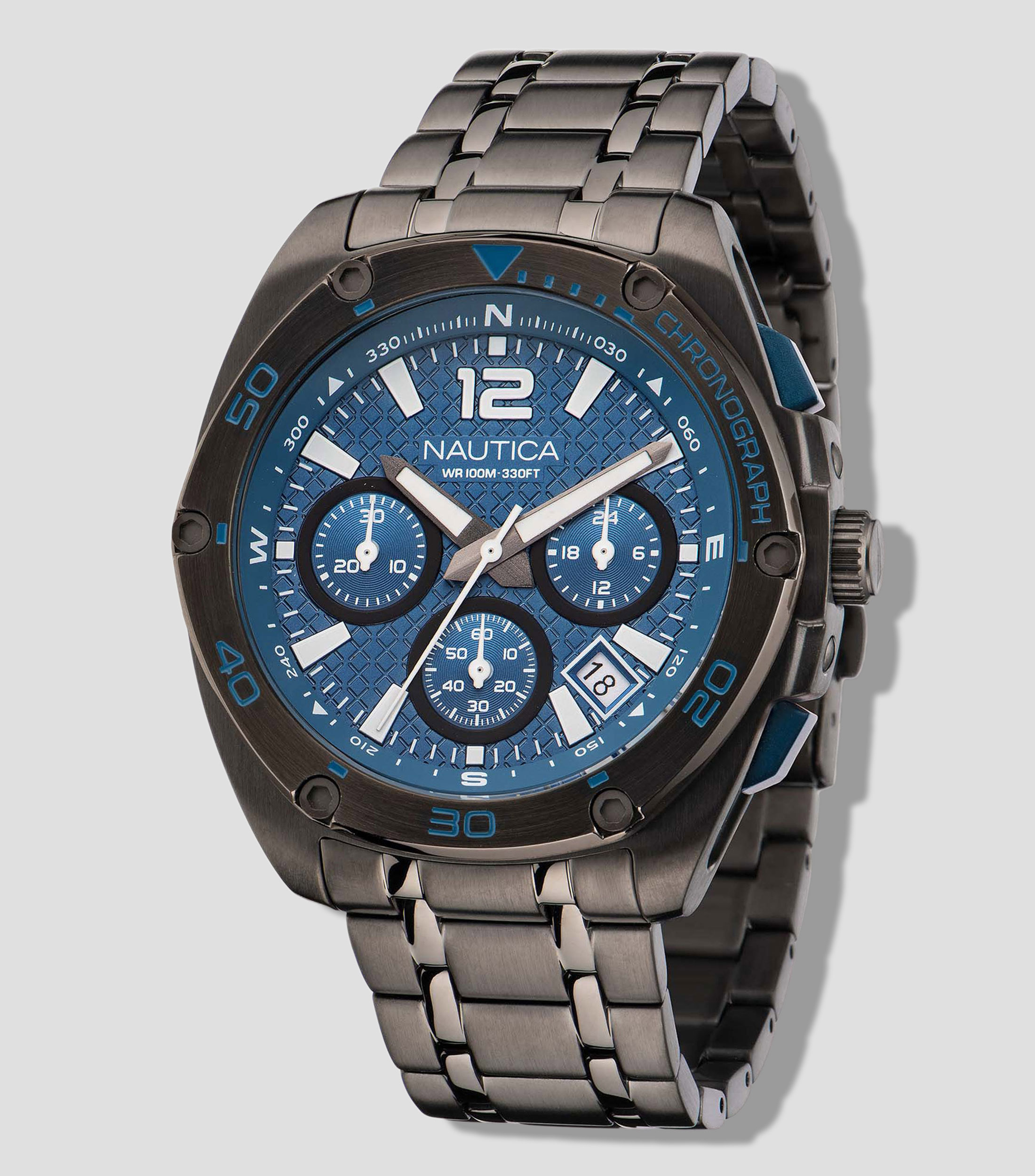 Reloj para hombre Tin Can Bay Chrono casual, Gunmetal