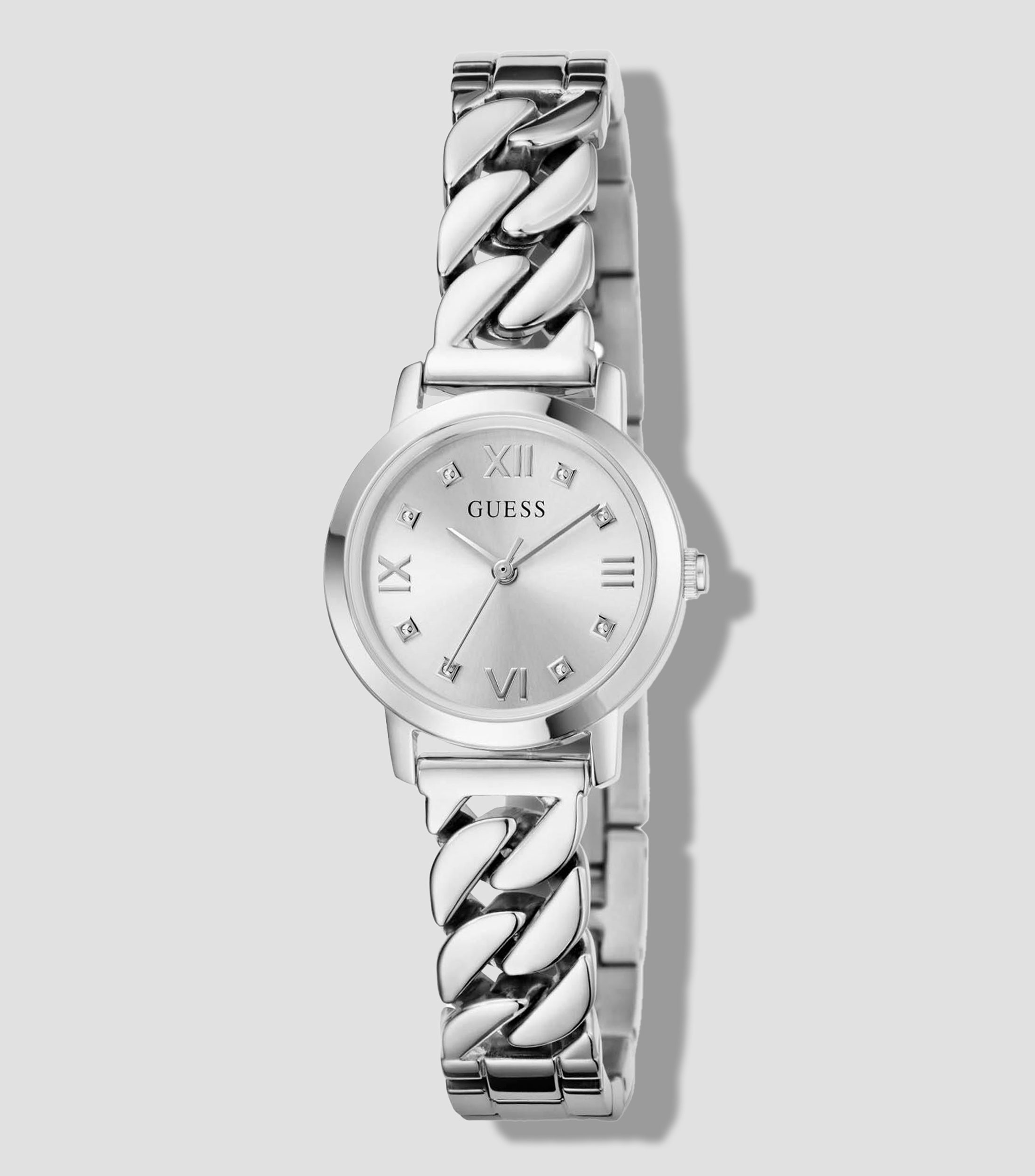 Reloj para Mujer Casual, Plateado Guess