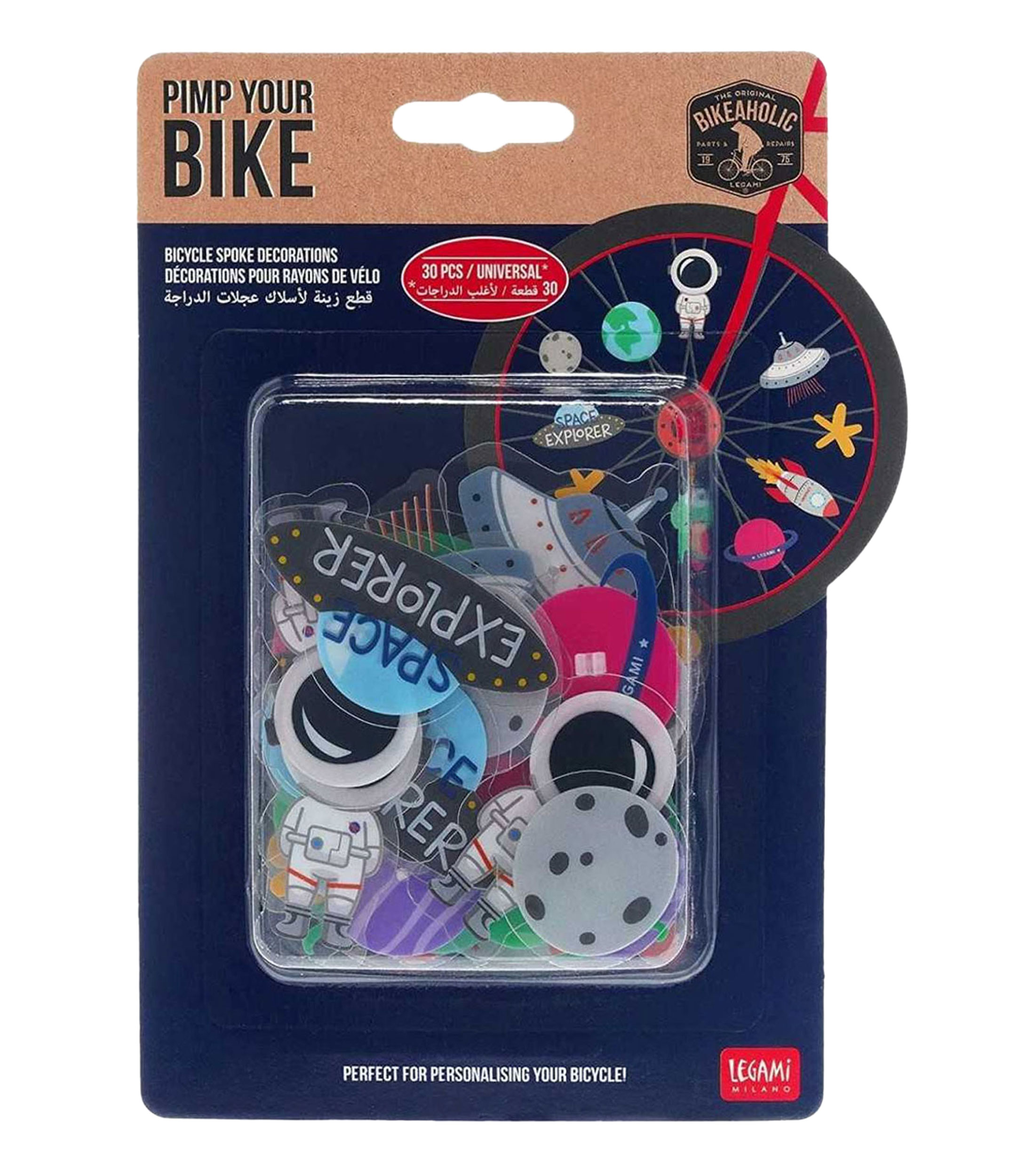 Adornos para bicicleta Space Niño