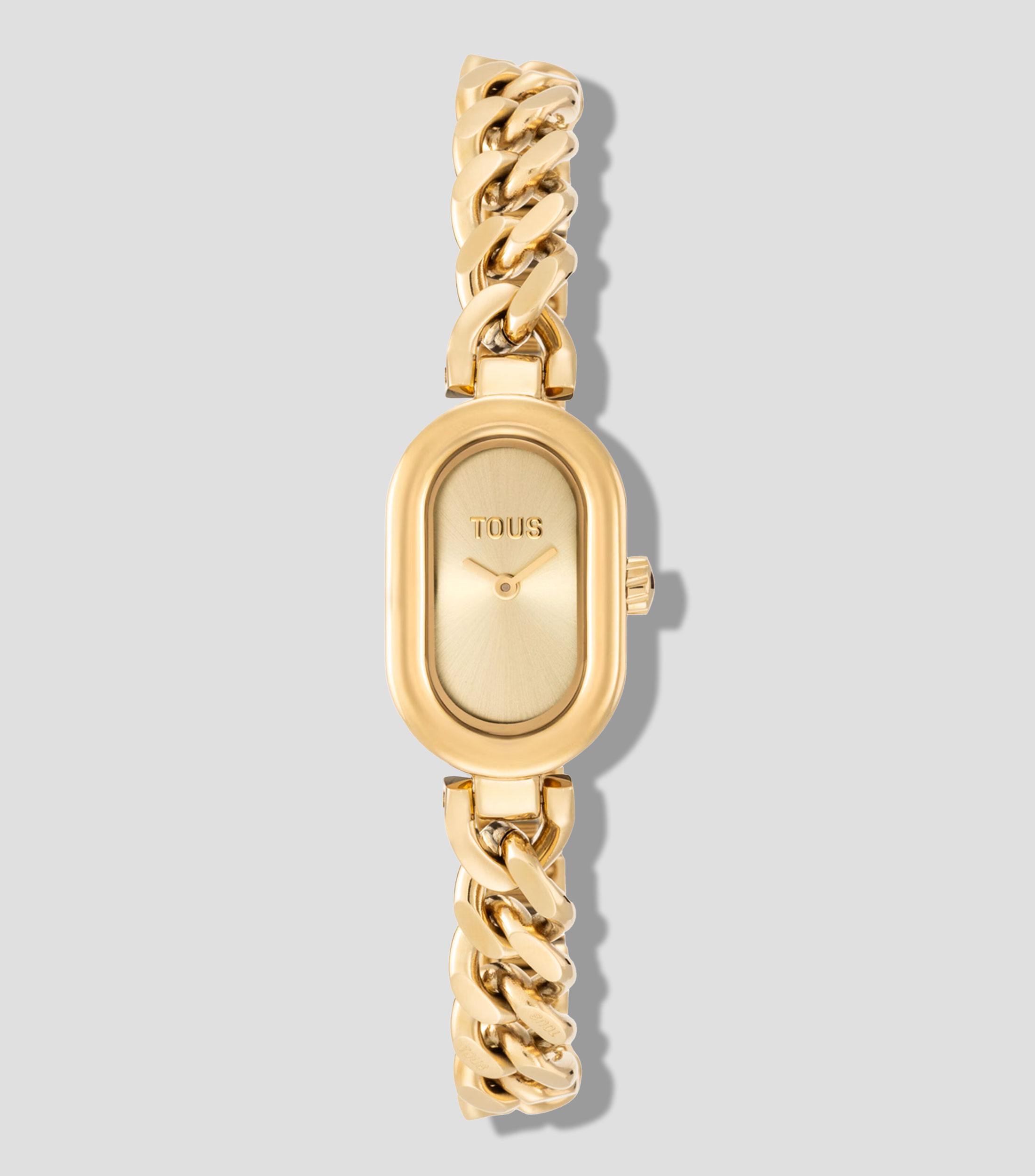 Reloj para mujer Oval Time casual dorado