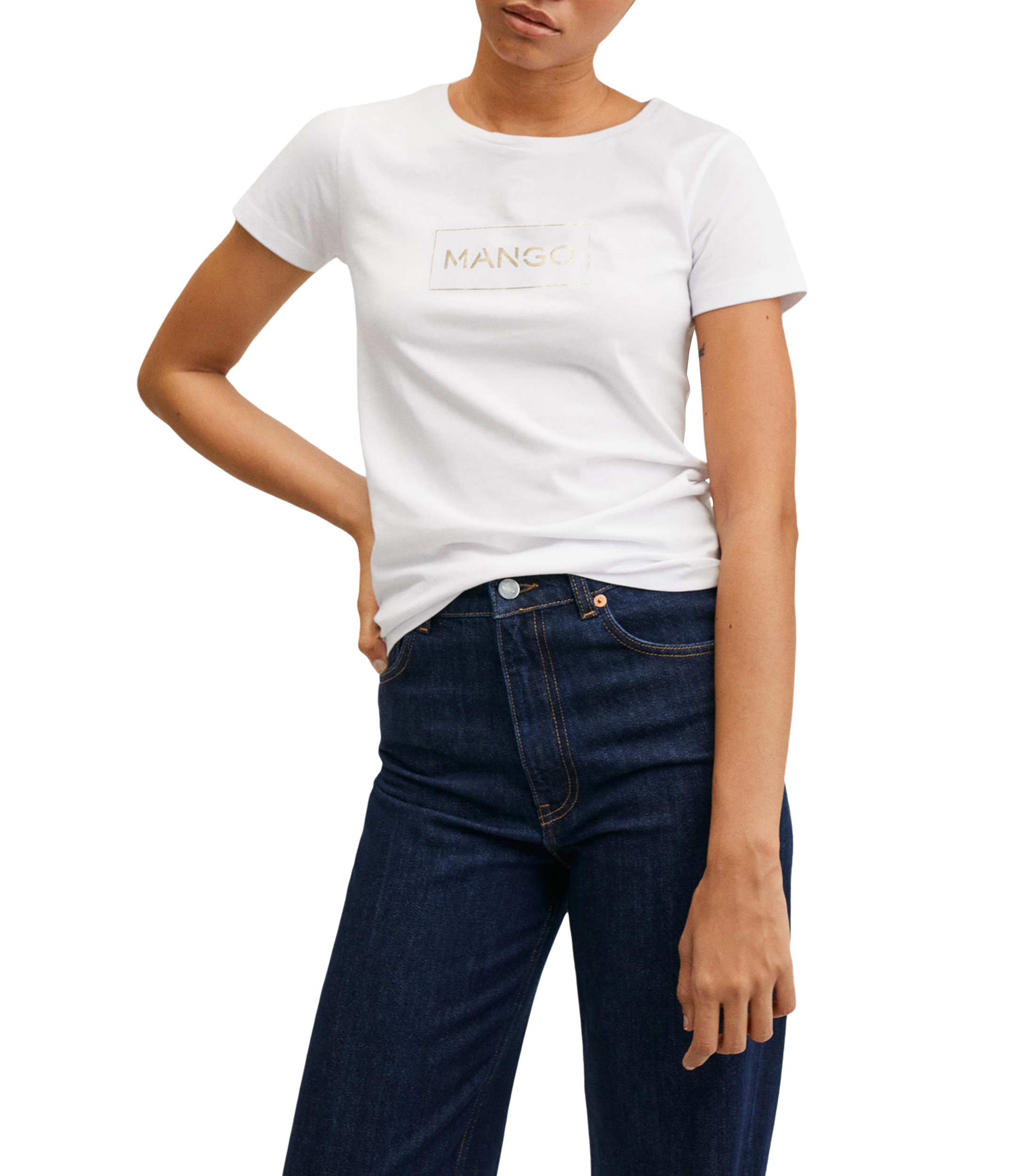 Mango Playera manga corta Mujer - El Palacio de Hierro