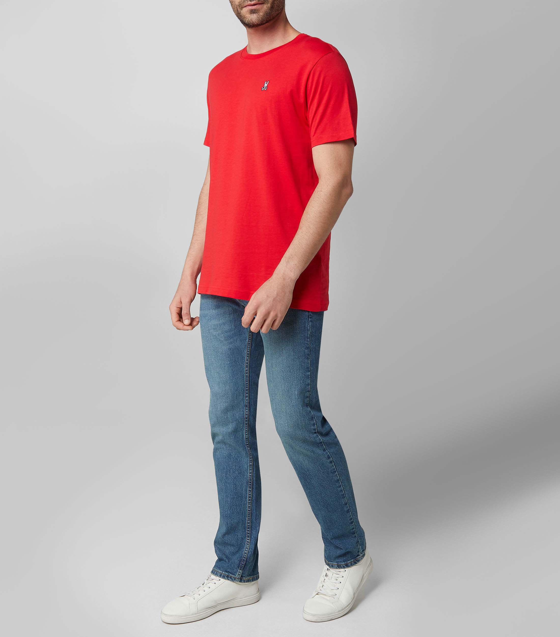 Playera cuello redondo manga corta Hombre