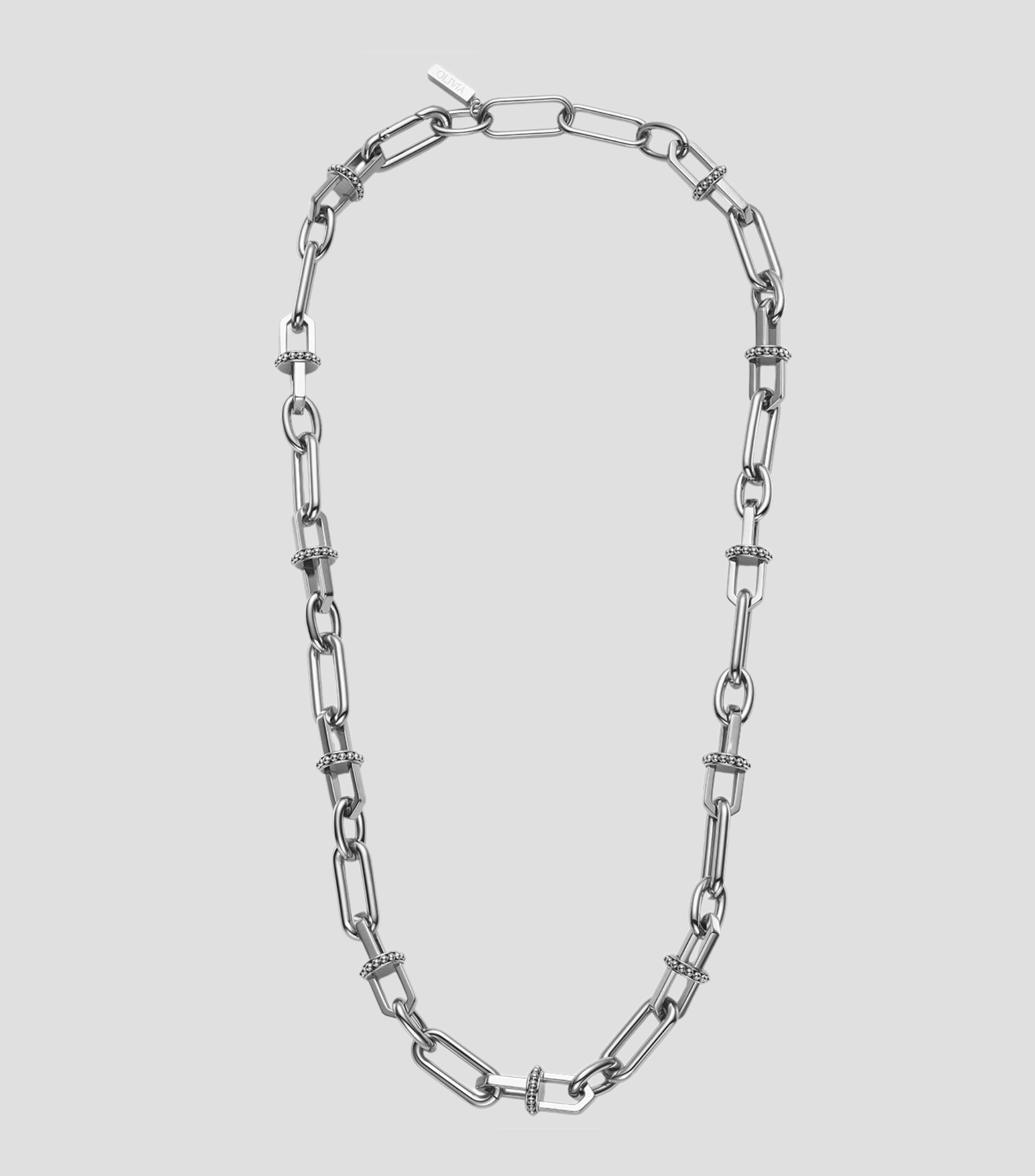 Collar eslabonado Anchor Link Mujer