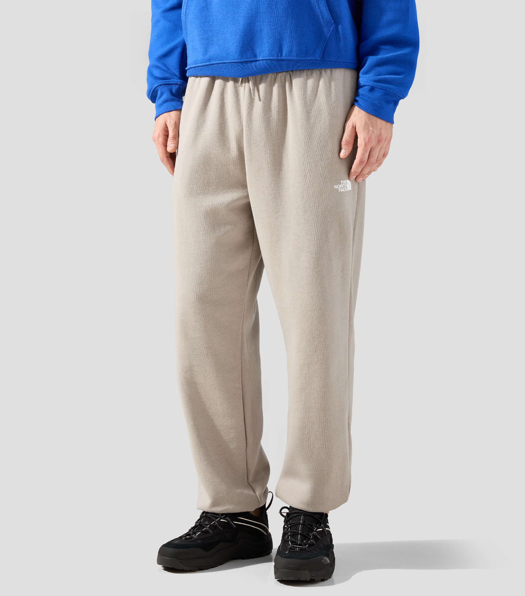 Pants Double Knit liso Hombre