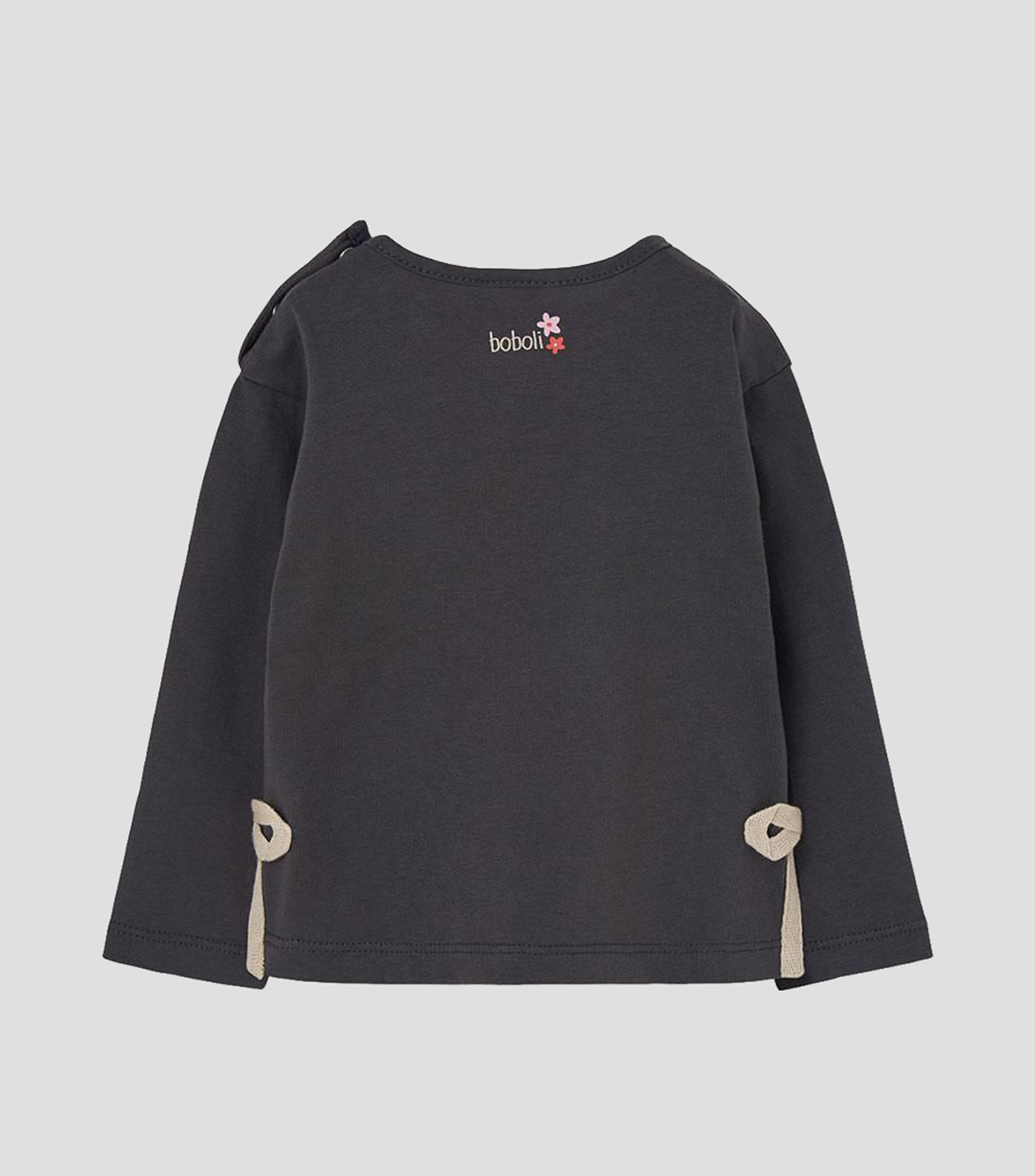 Playera cuello redondo manga larga fantasía Niña