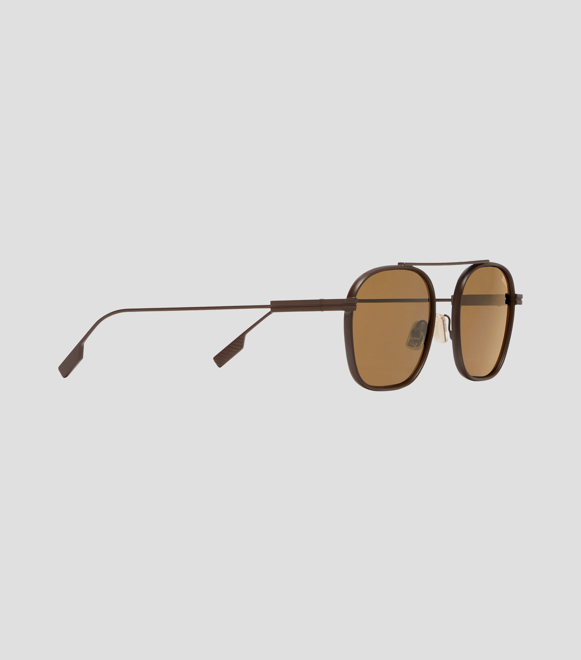 Lentes de sol aviador Orizzonte I marrón oscuro Hombre