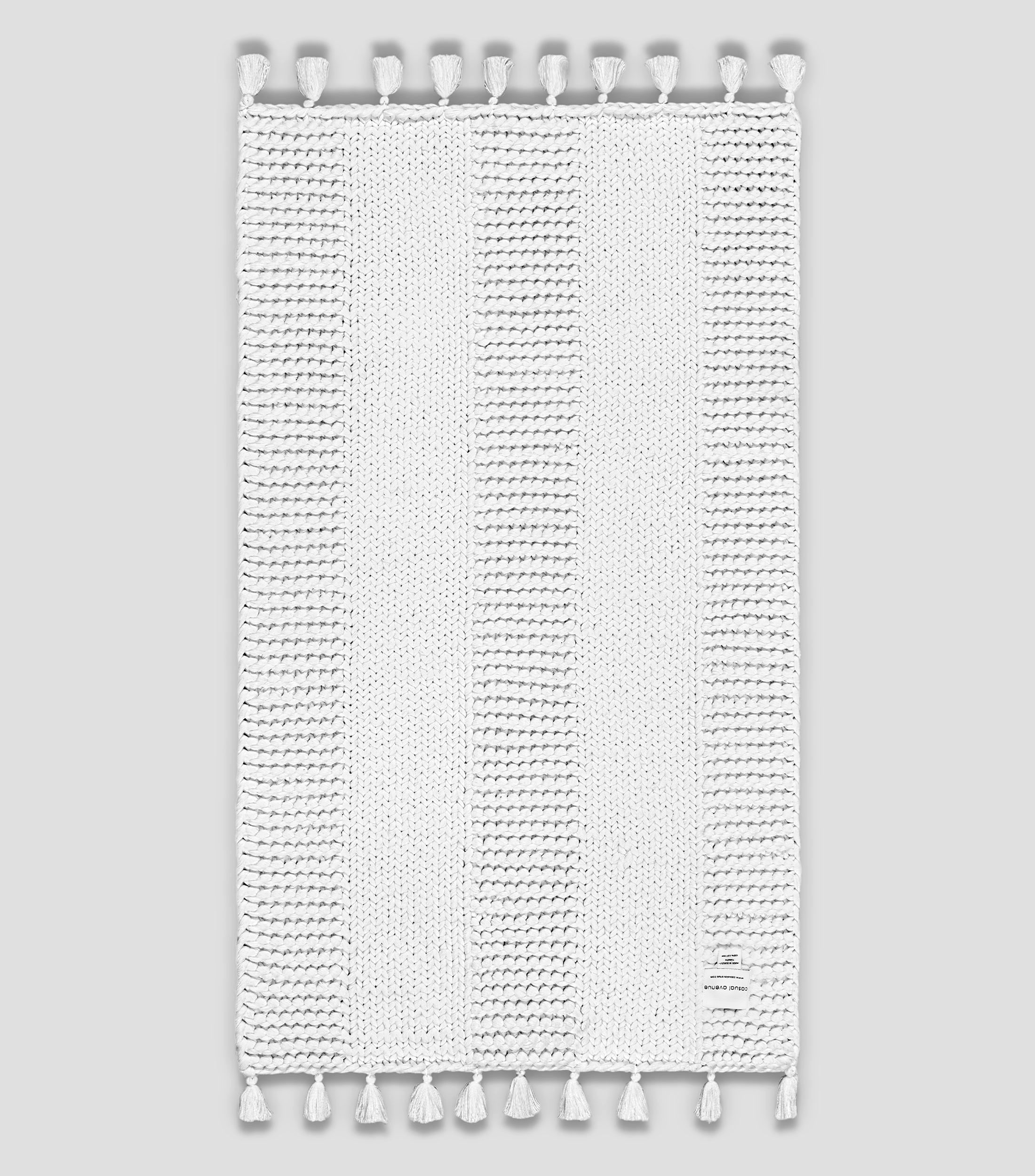 Tapete de Baño Frida Blanco rectangular