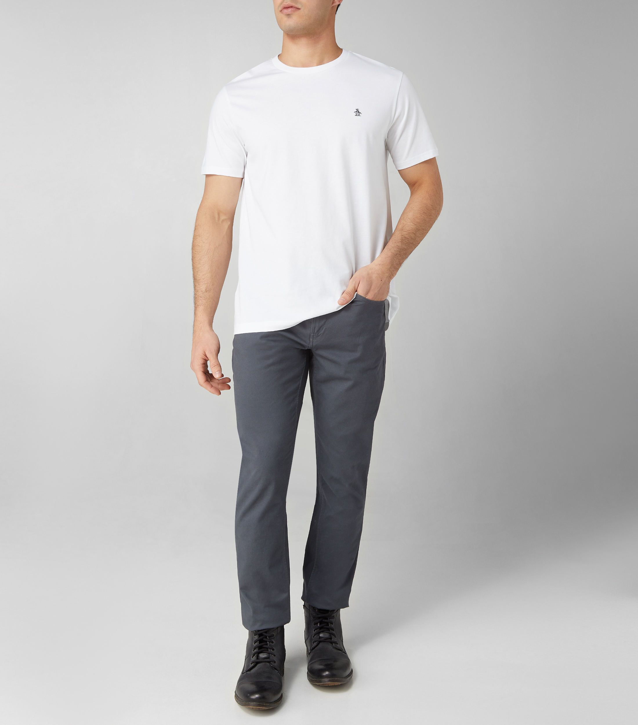 Playera de cuello redondo y manga corta Hombre