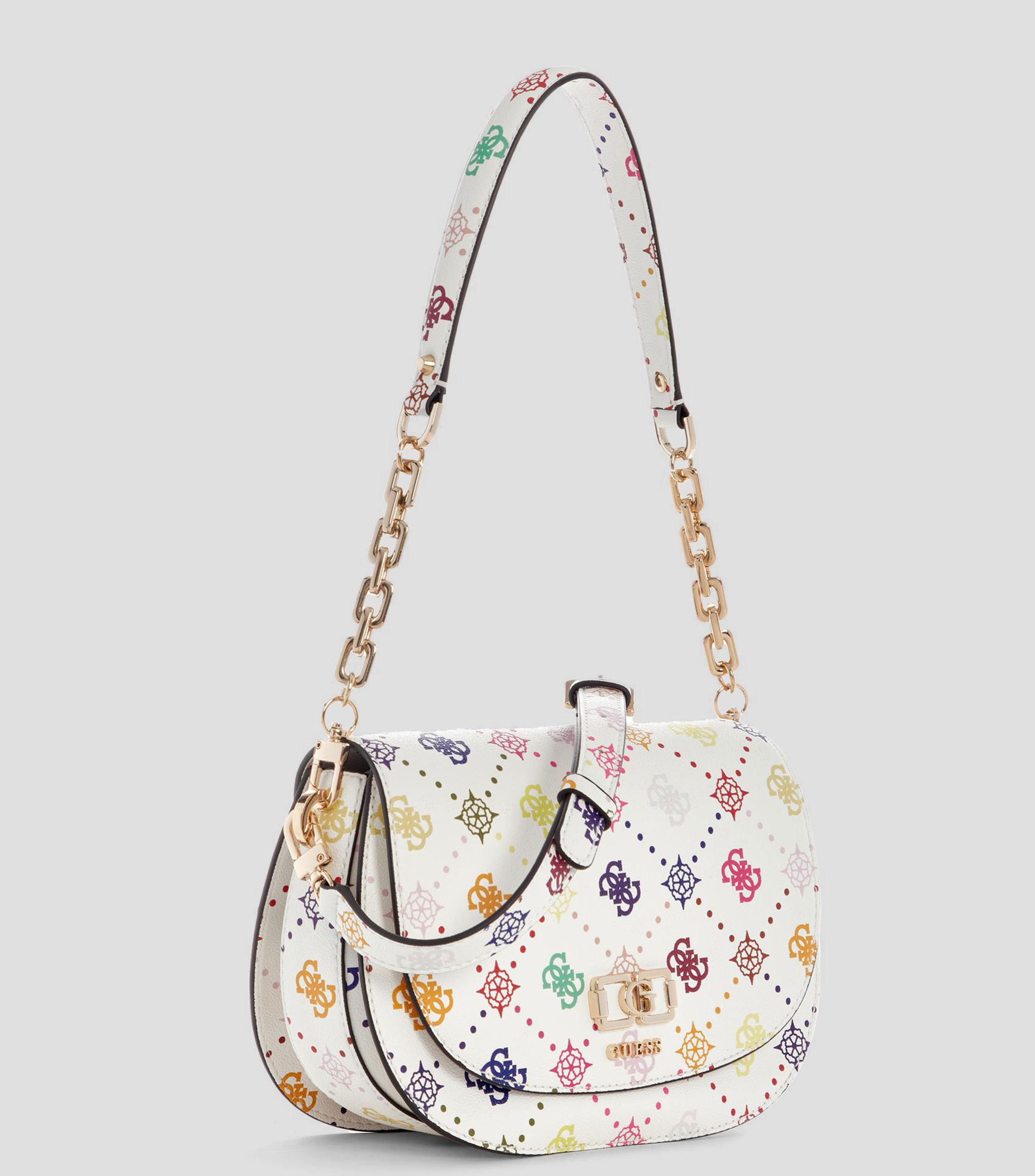 Bolsa shoulder multicolor Emelie estampada Mujer